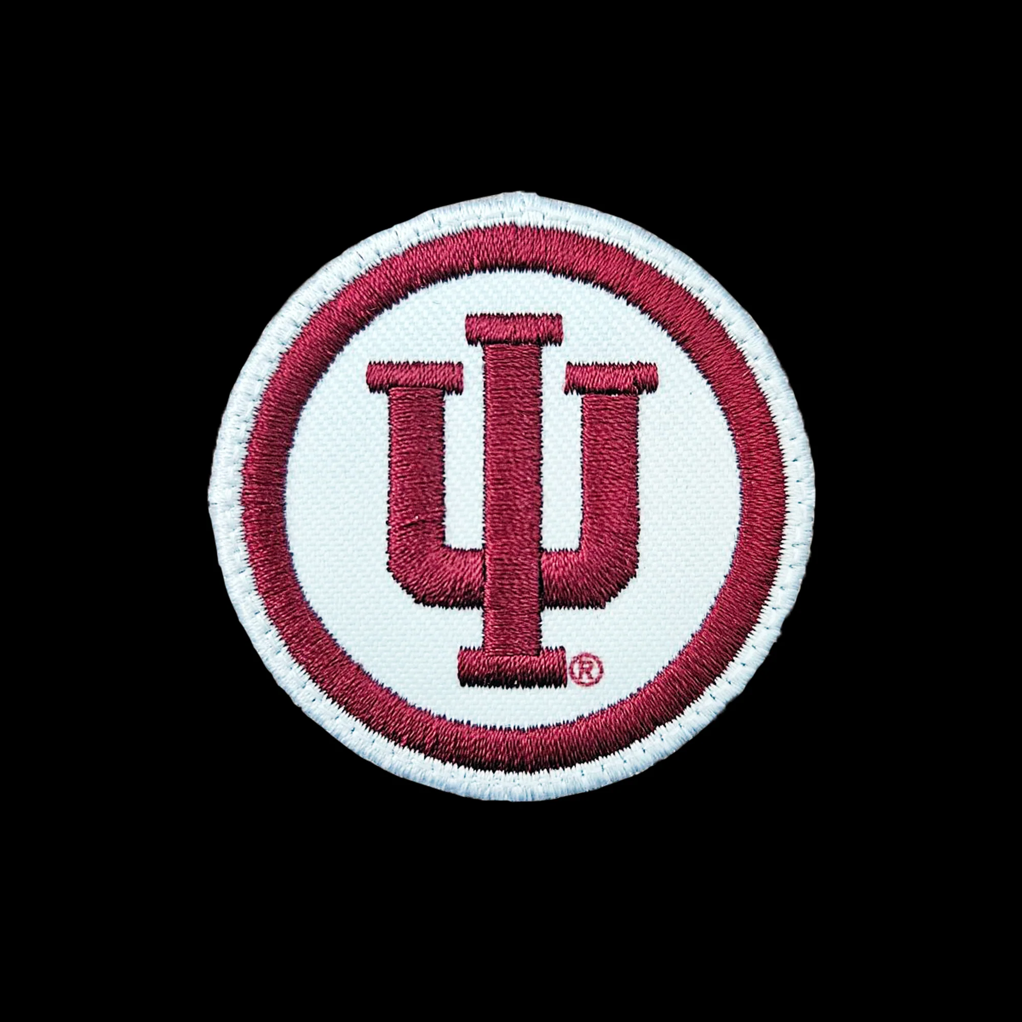 Indiana Circle Logo Patch Sweatpants - Black - Image 2