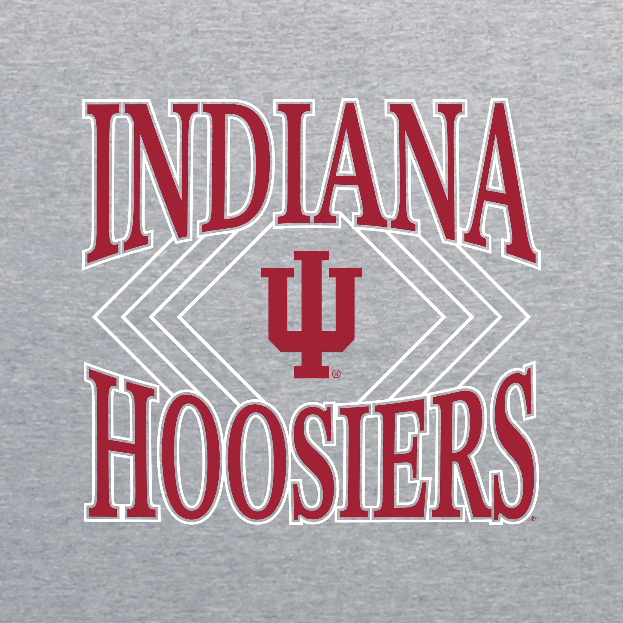 Indiana Diamond Victory JA BTB Fleece Crewneck - Oxford - Image 2