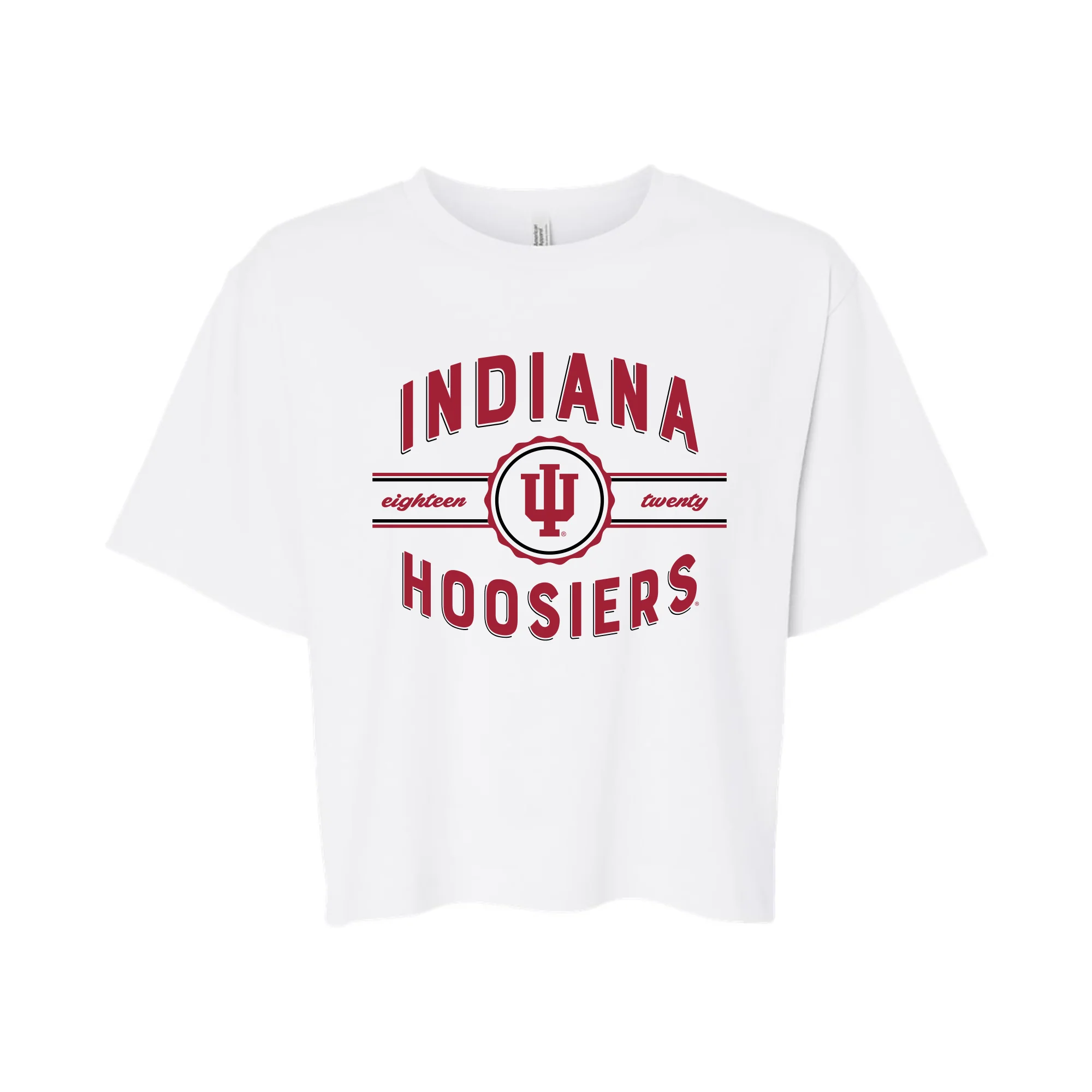 Indiana Grandstand Women's Fine Jersey Boxy Tee - White