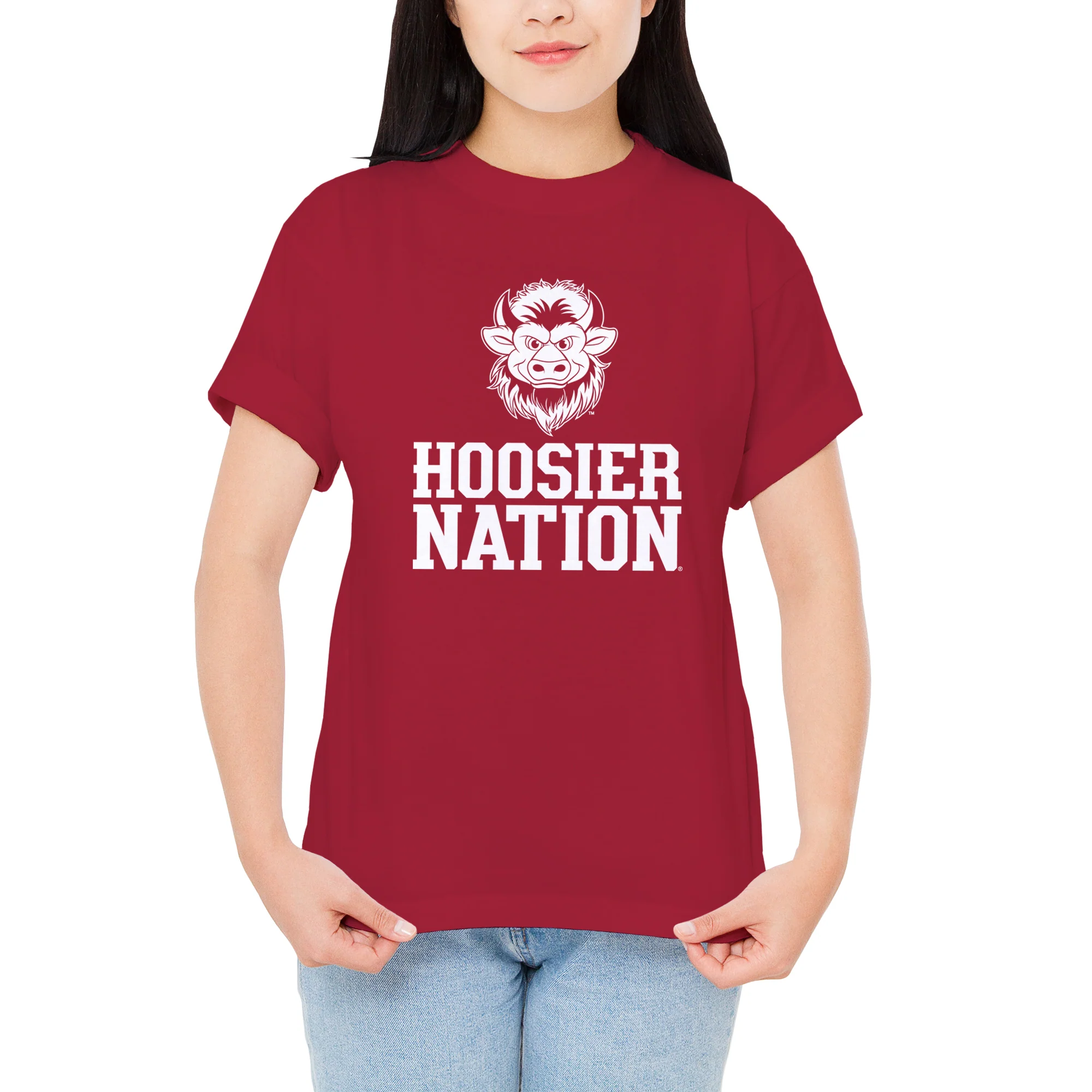 Indiana Hoosier Nation Bison T-Shirt - Image 4