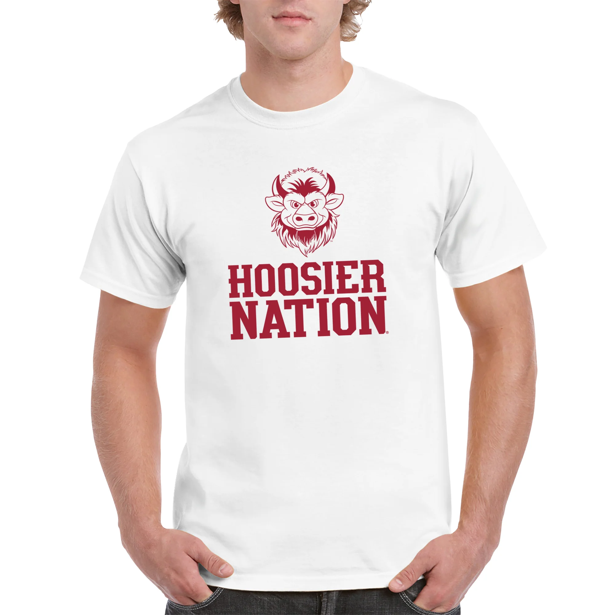 Indiana Hoosier Nation Bison T-Shirt - Image 6