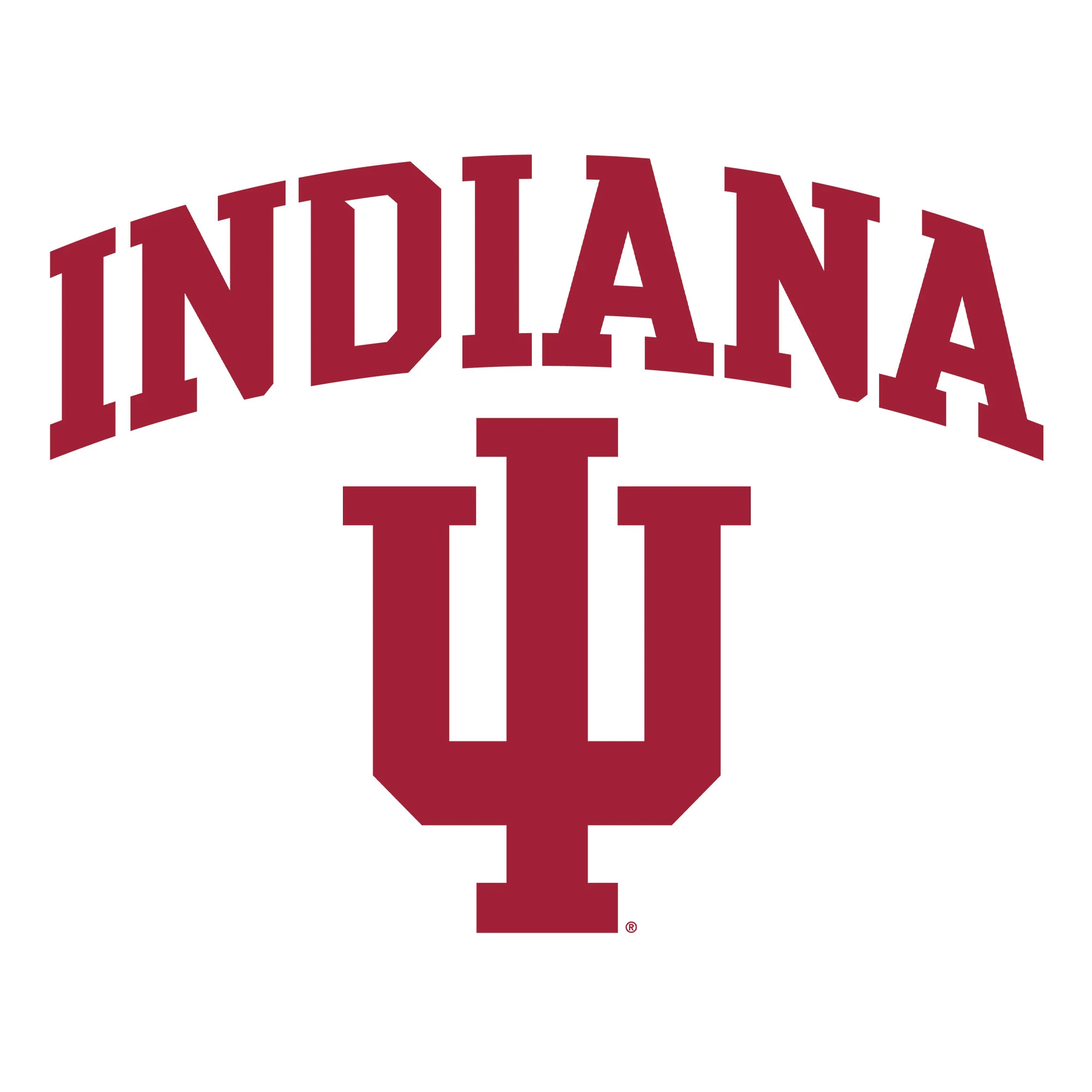 Indiana Hoosiers Arch Logo Tank Top - White - Image 2