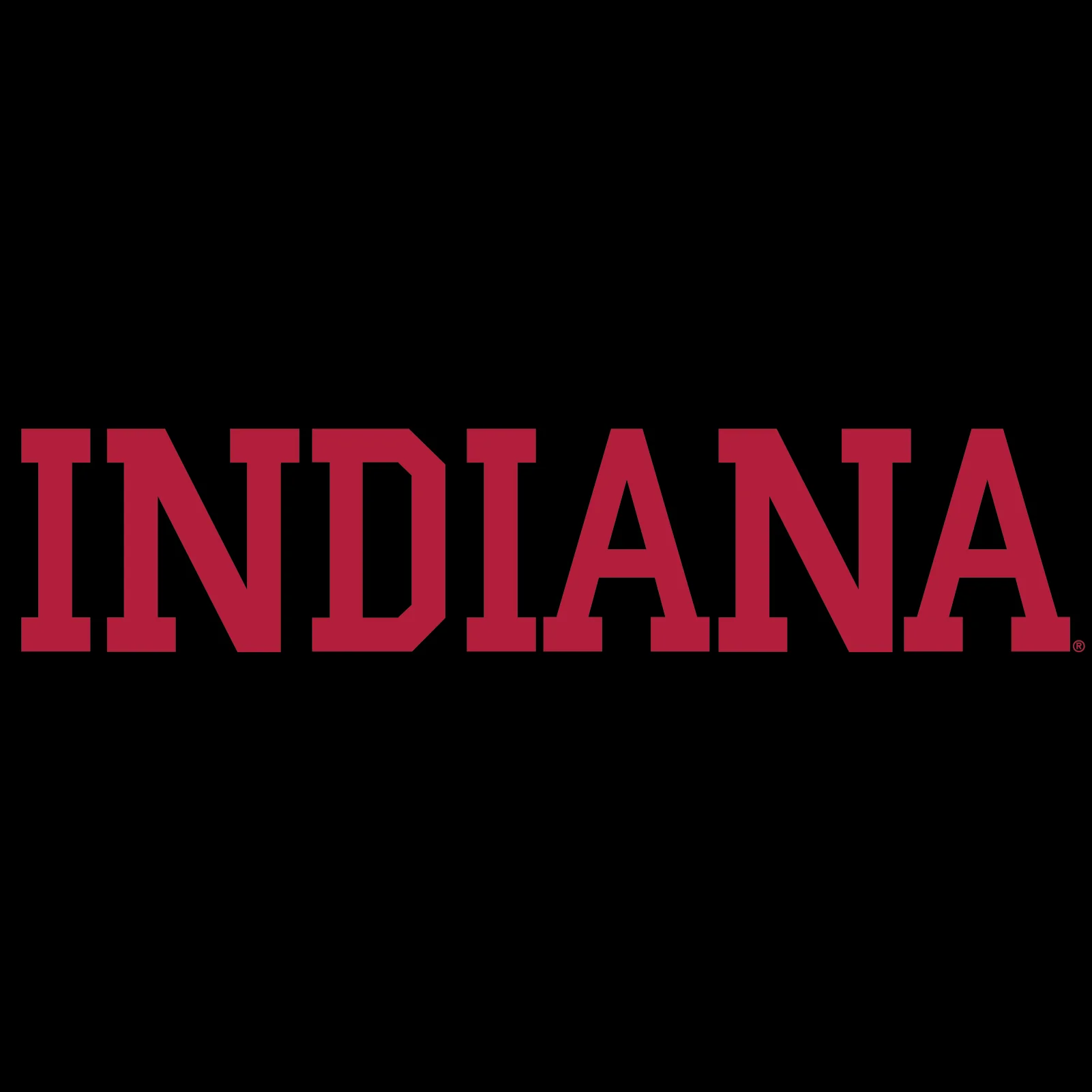 Indiana Hoosiers Basic Block Tank Top - Black - Image 2