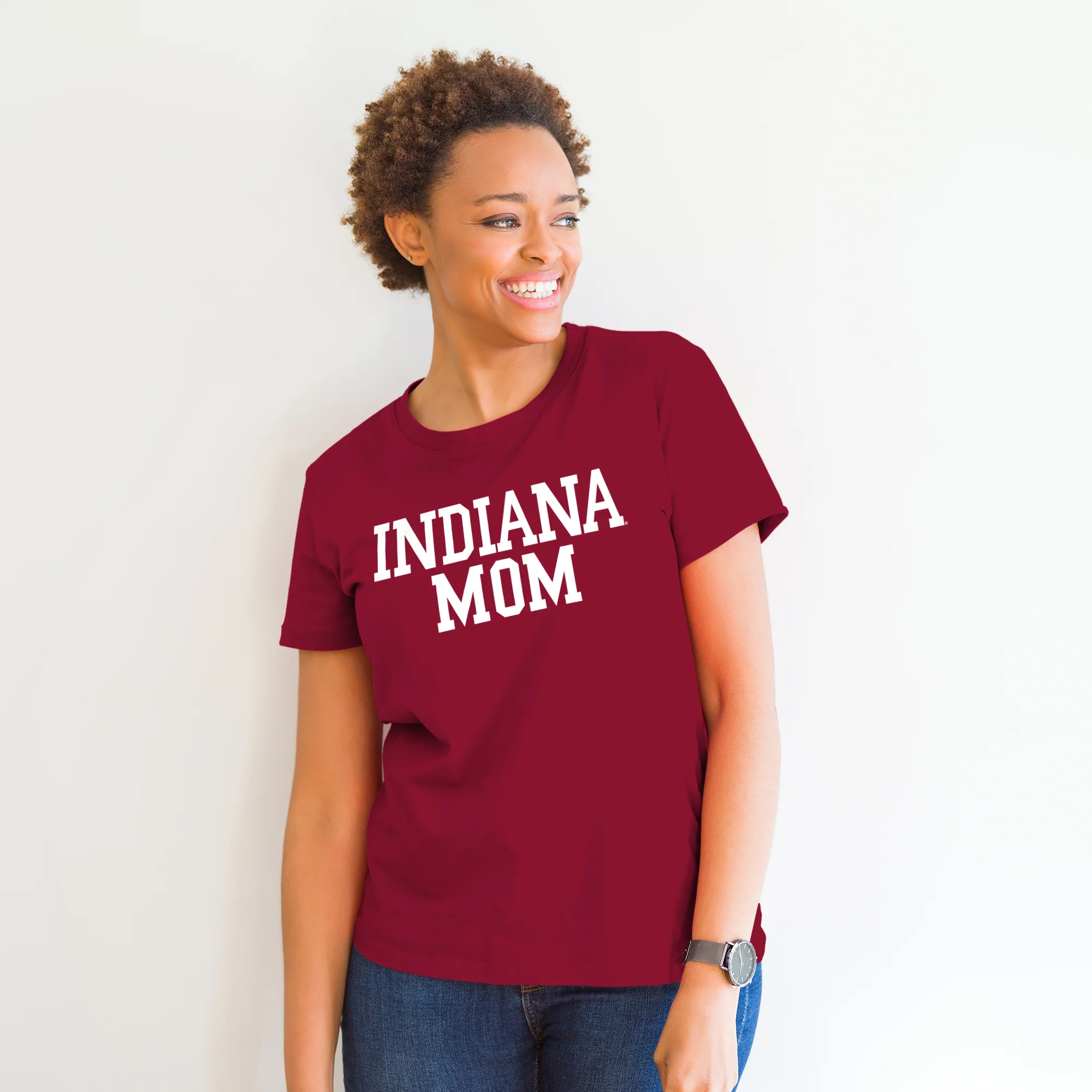 Indiana Mom Basic Block - Cardinal Red - Image 3