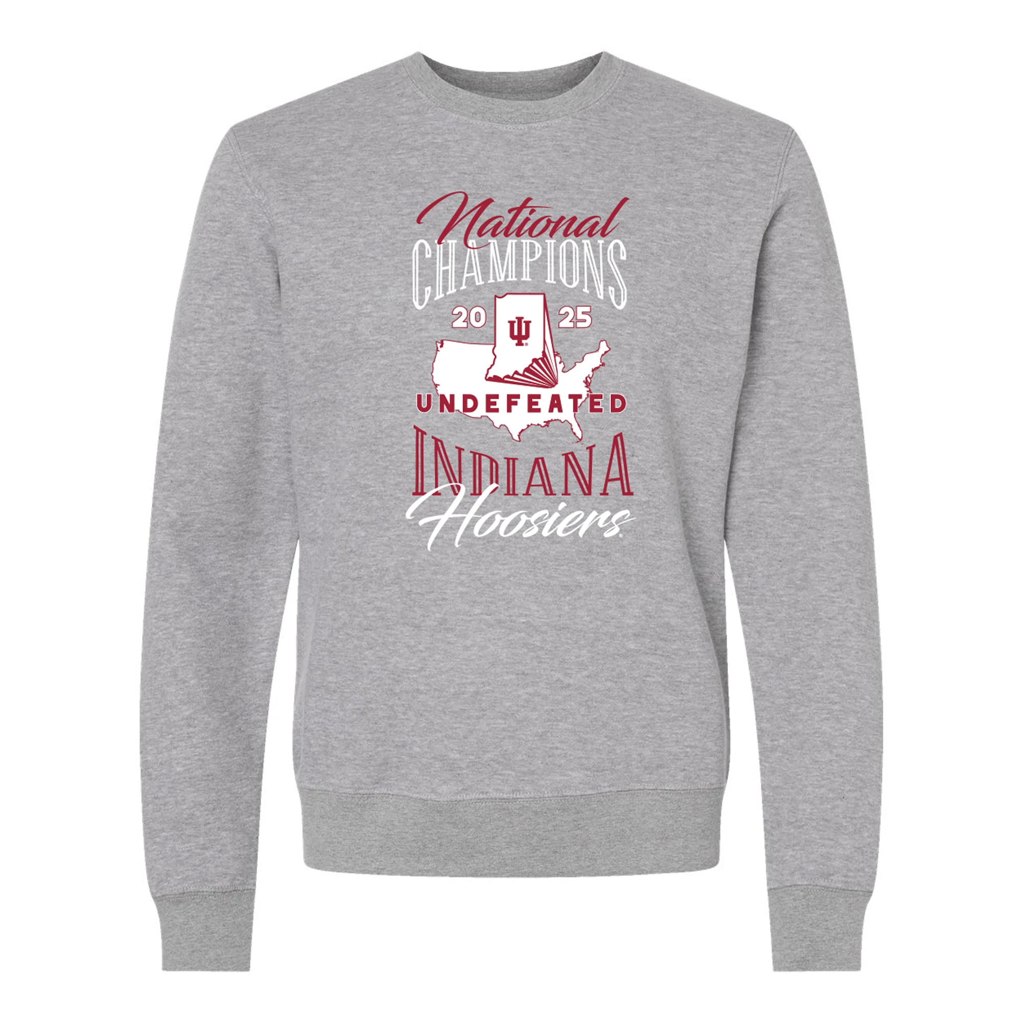 Indiana National Champions 2025 USA BTB Fleece Crew - Image 2