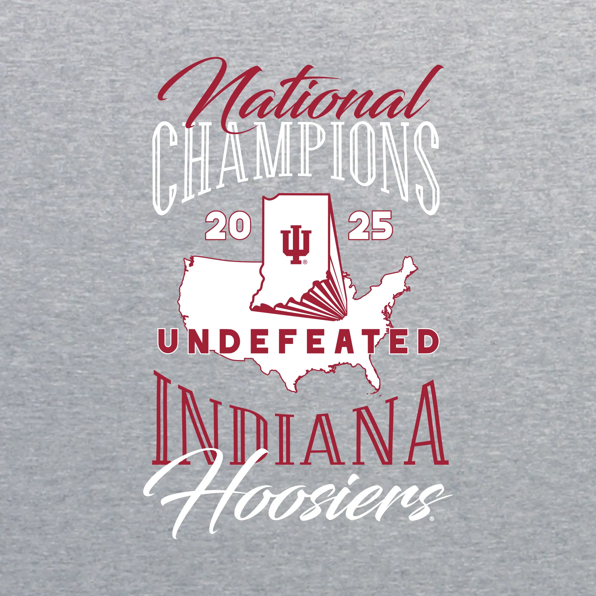 Indiana National Champions 2025 USA BTB Fleece Crew - Image 5