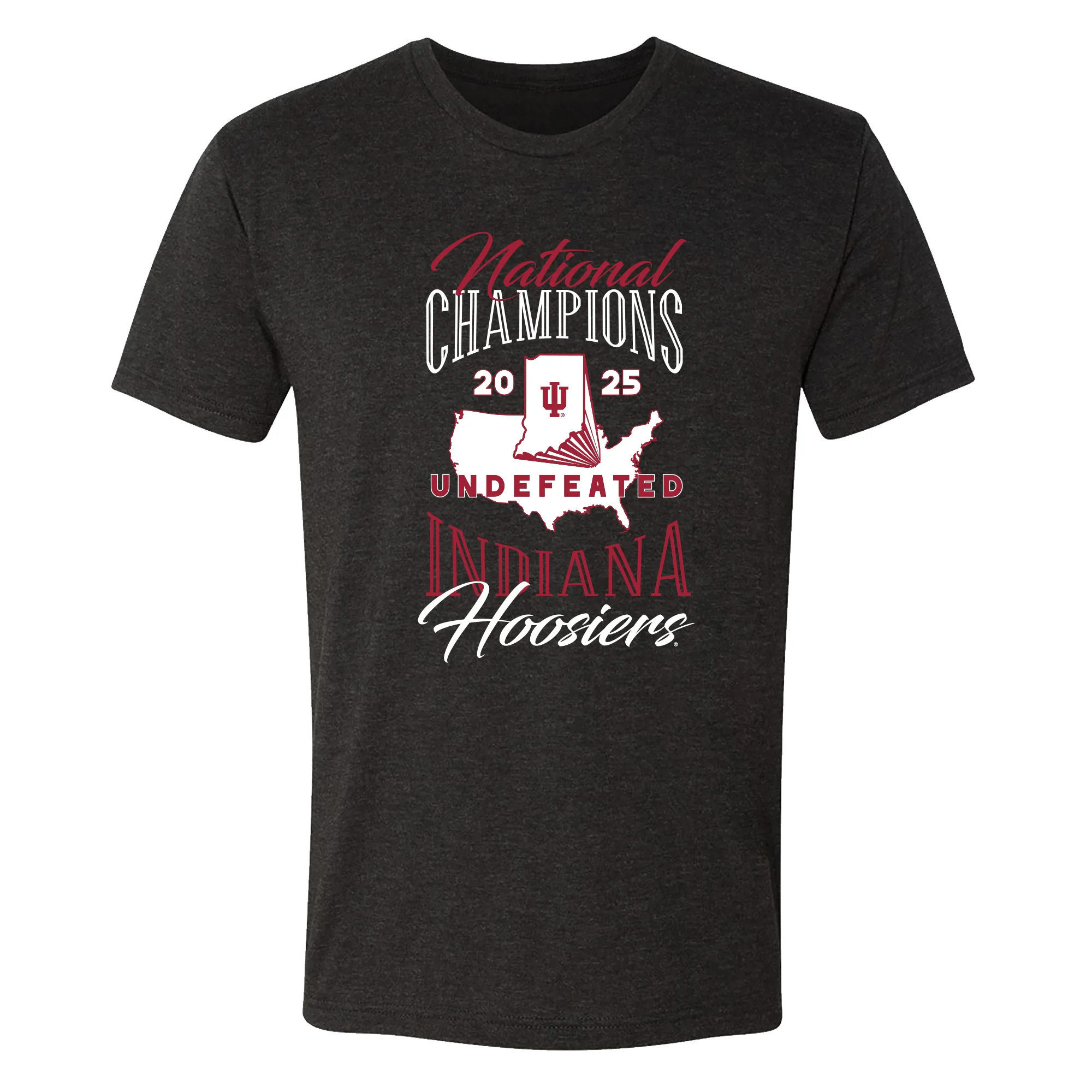 Indiana National Champions 2025 USA Triblend T-Shirt - Image 2