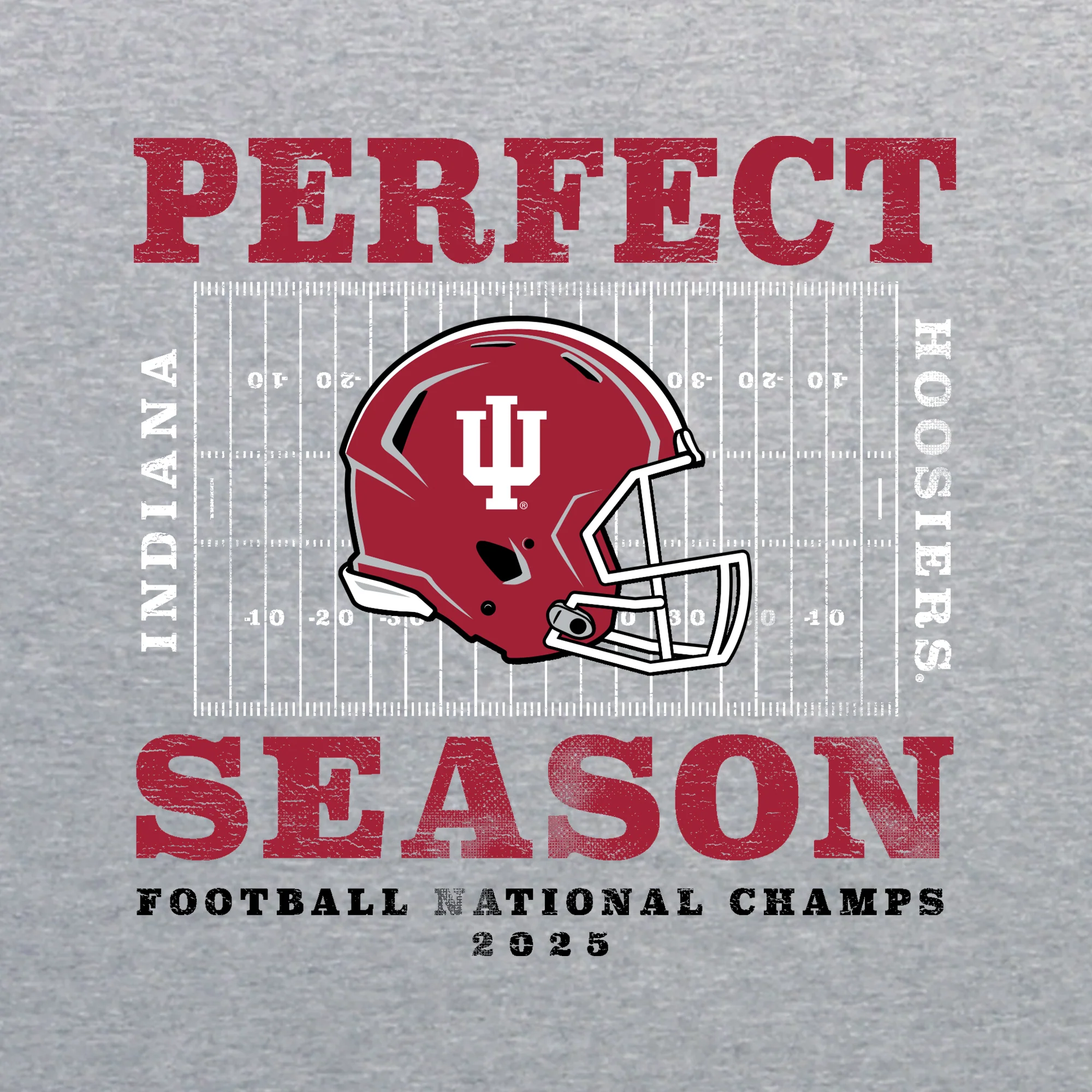 Indiana Perfect Season National Champions 2025 JA BTB Crewneck - Oxford - Image 4