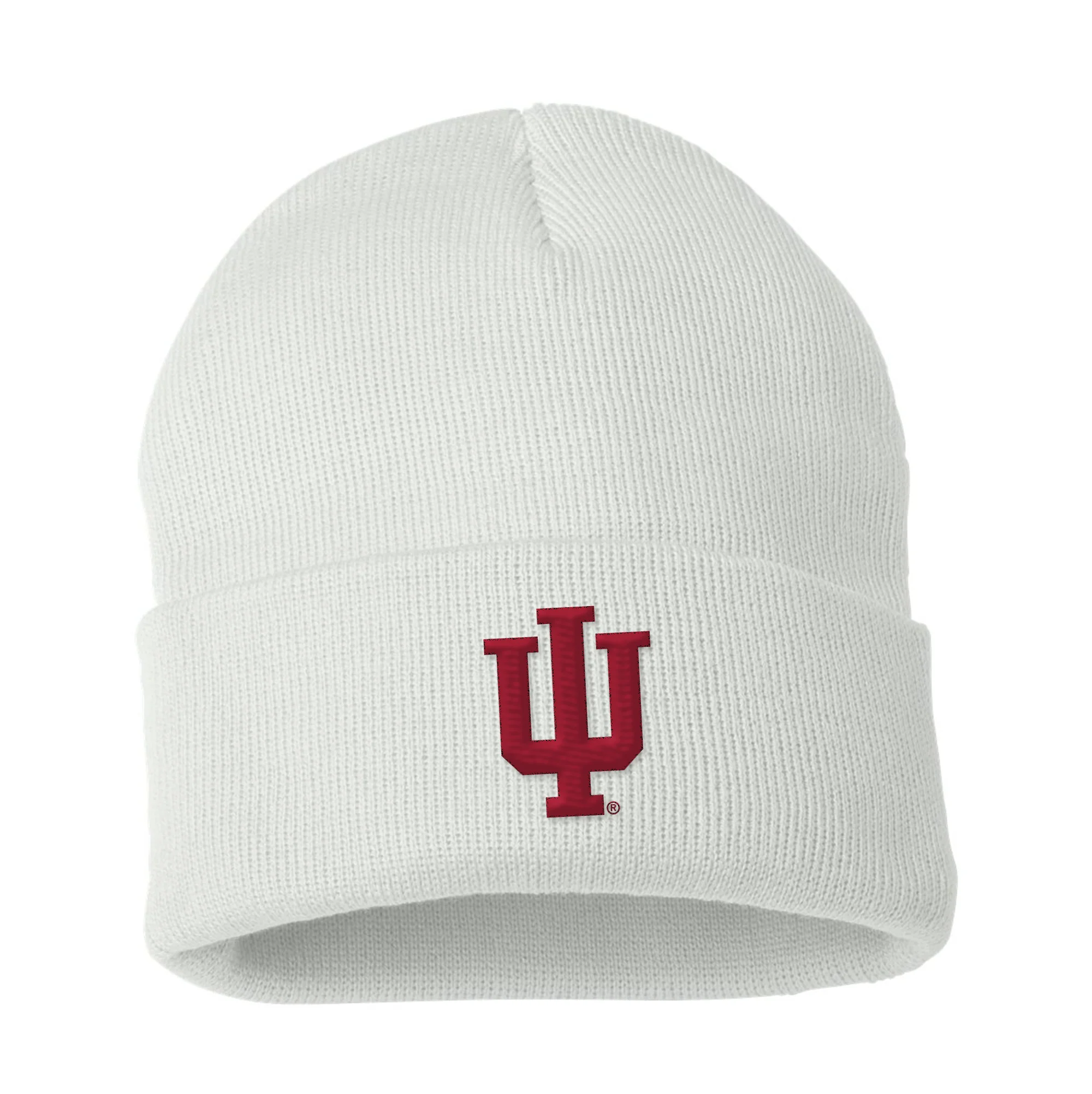 Indiana Primary Logo Solid Knit Cuffed Beanie - Image 2