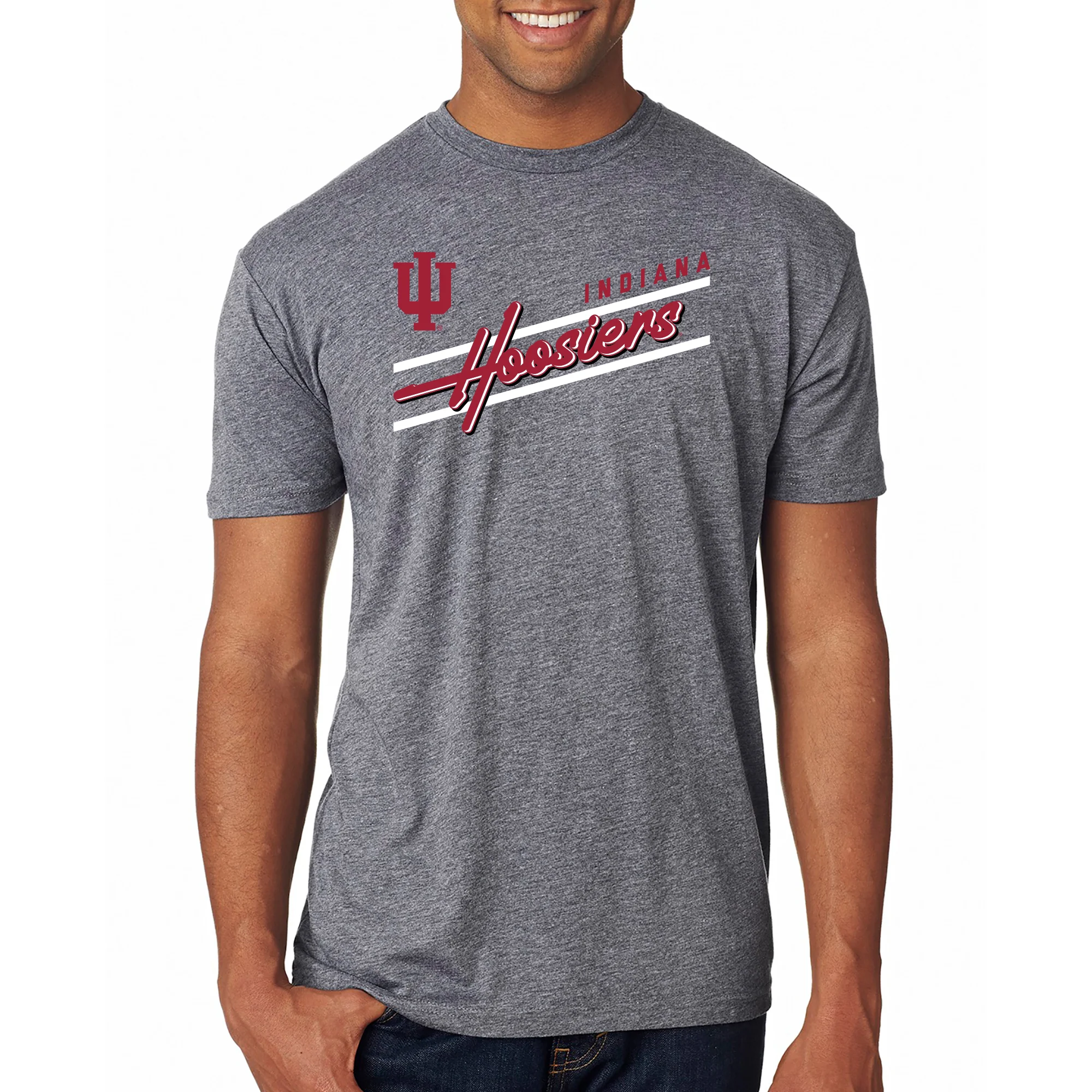 Indiana Rise Above NLA Triblend T-Shirt - Premium Heather - Image 3
