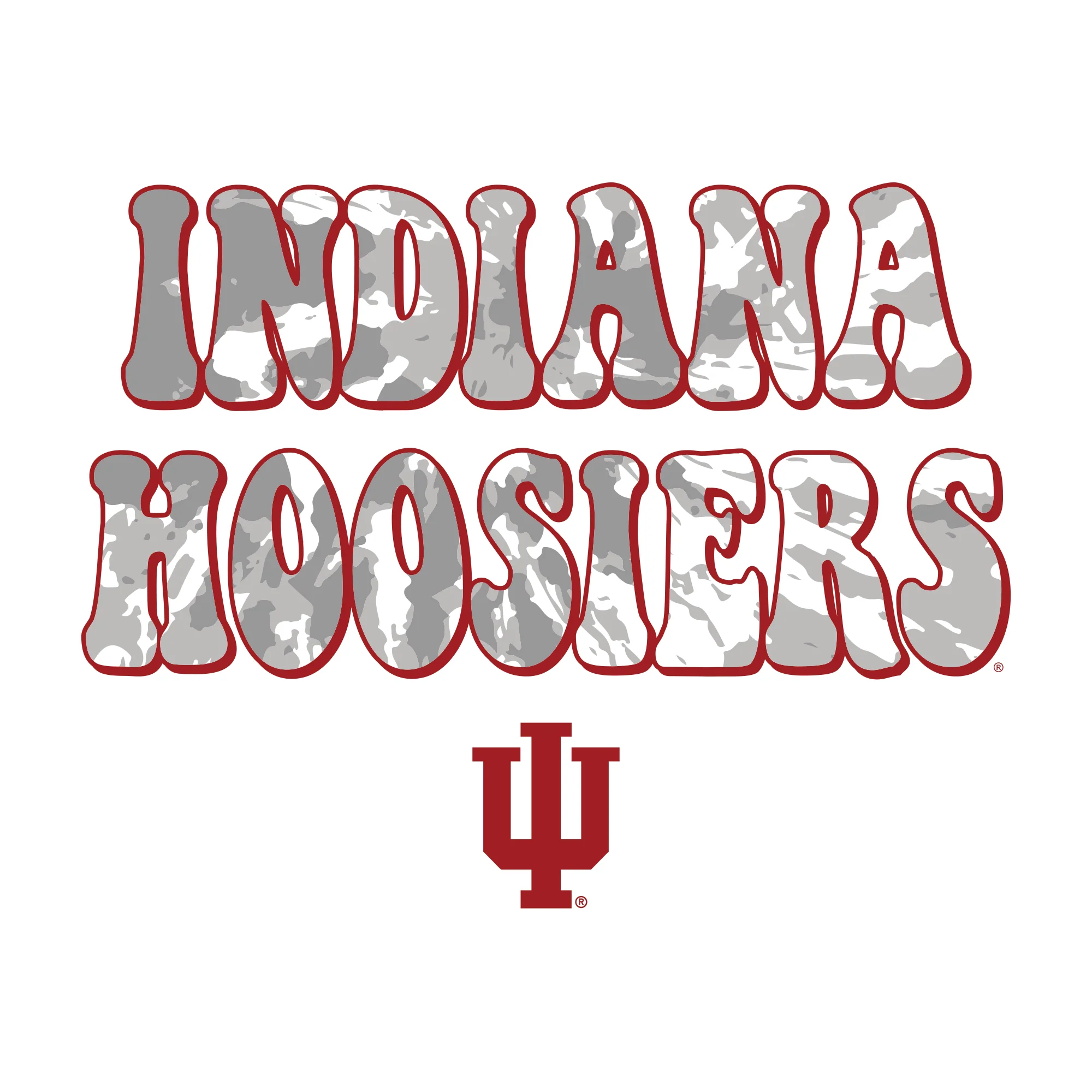 Indiana Tie Dye Type Long Sleeve - White - Image 2