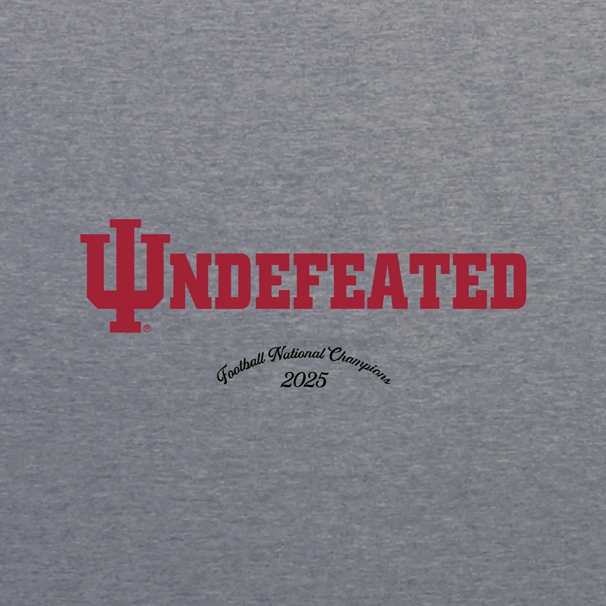 Indiana Trident Undefeated National Champions 2025 NLA Triblend T-Shirt - Premium Heather - Image 2