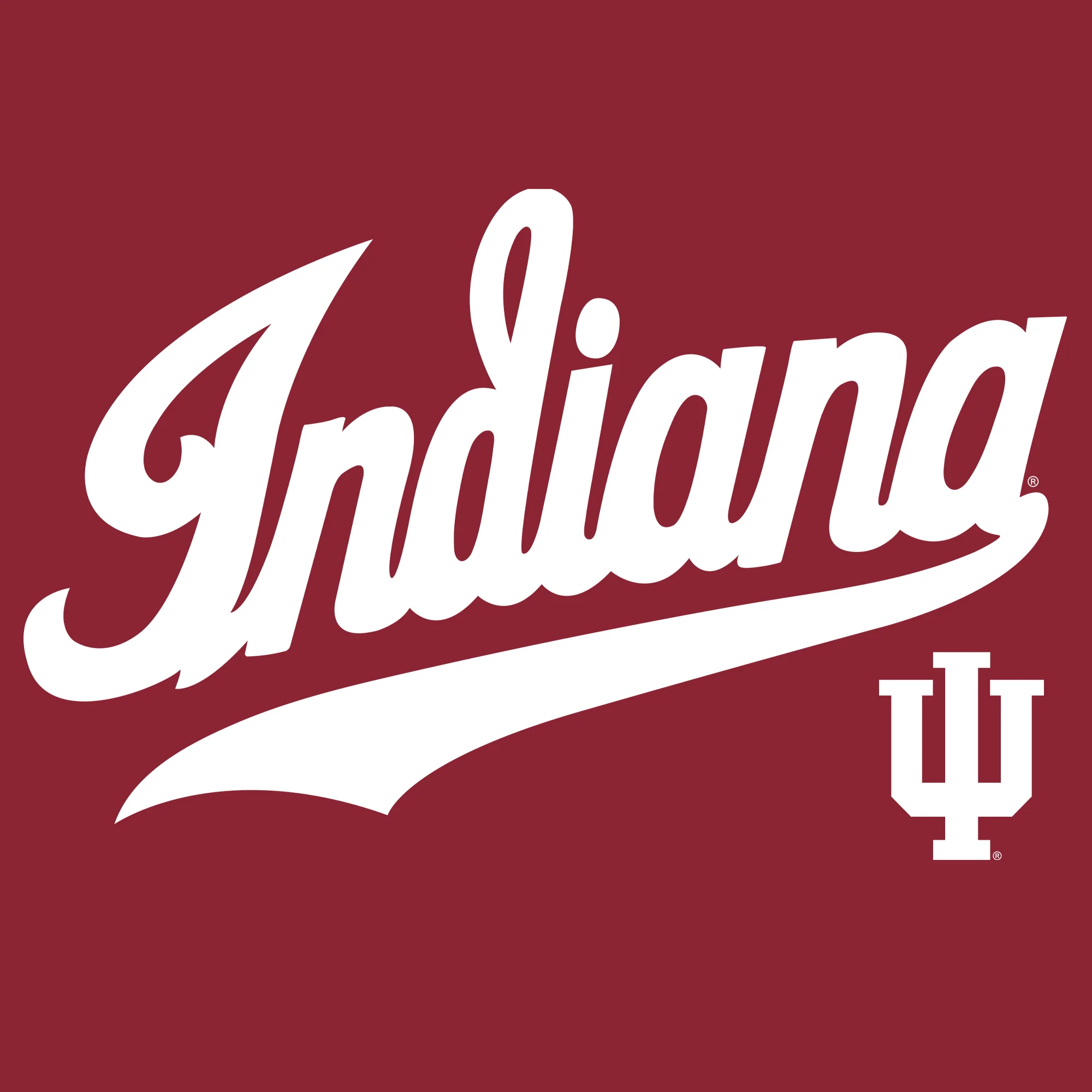 Indiana University Hoosiers Baseball Jersey Script Short Sleeve T-Shirt - Cardinal - Image 2