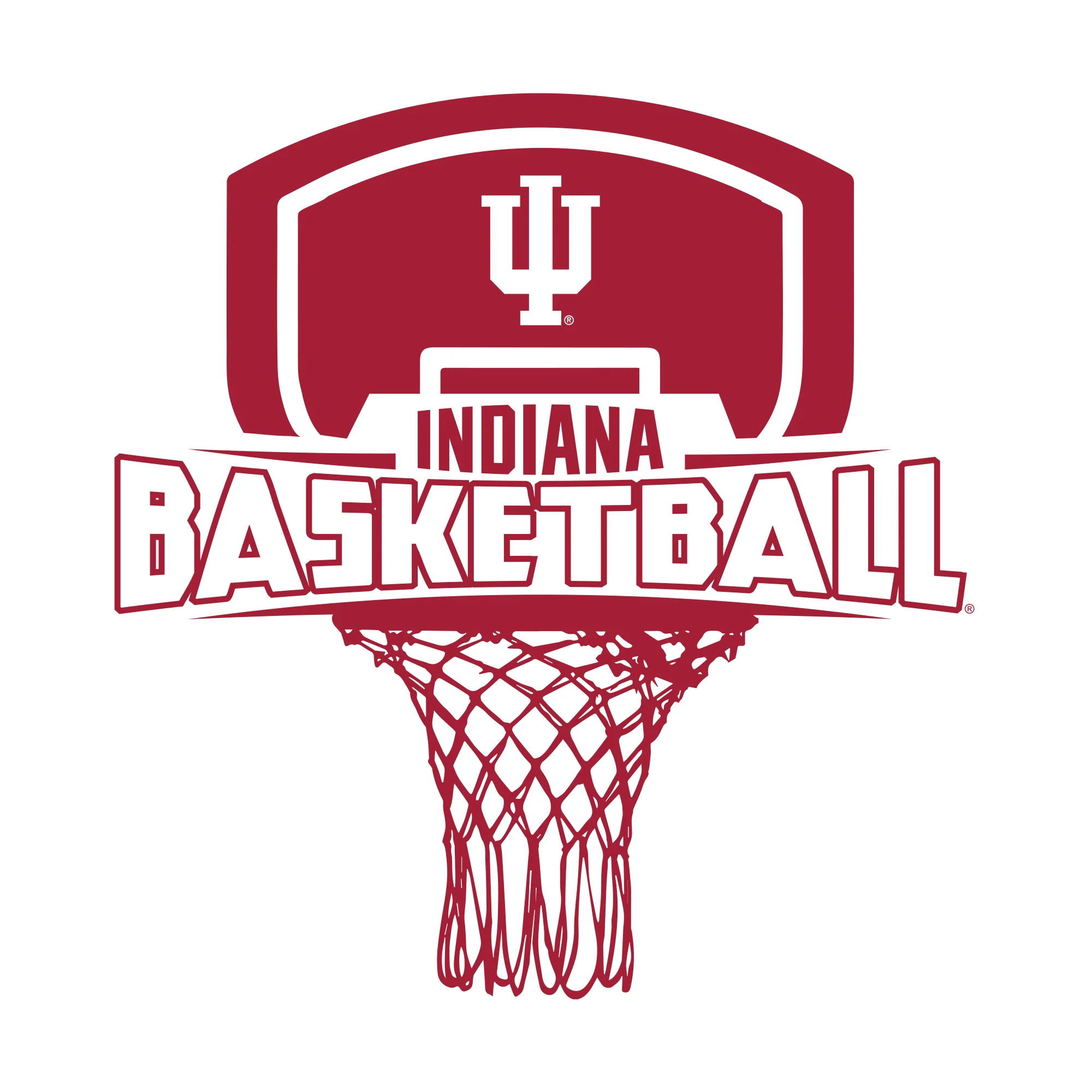 Indiana University Hoosiers Basketball Board Short Sleeve T-Shirt - White - Image 2
