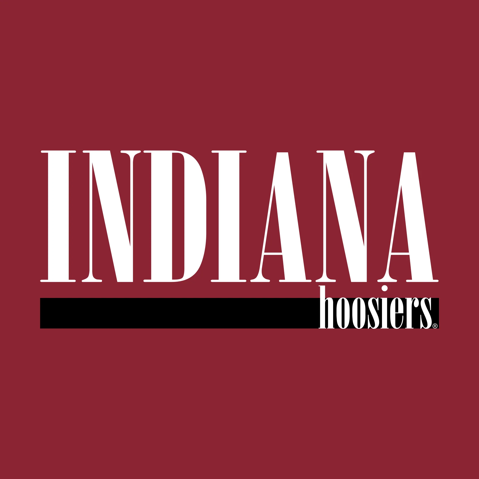 Indiana University Hoosiers Boldline Basic Cotton Crewneck Sweatshirt - Cardinal - Image 2