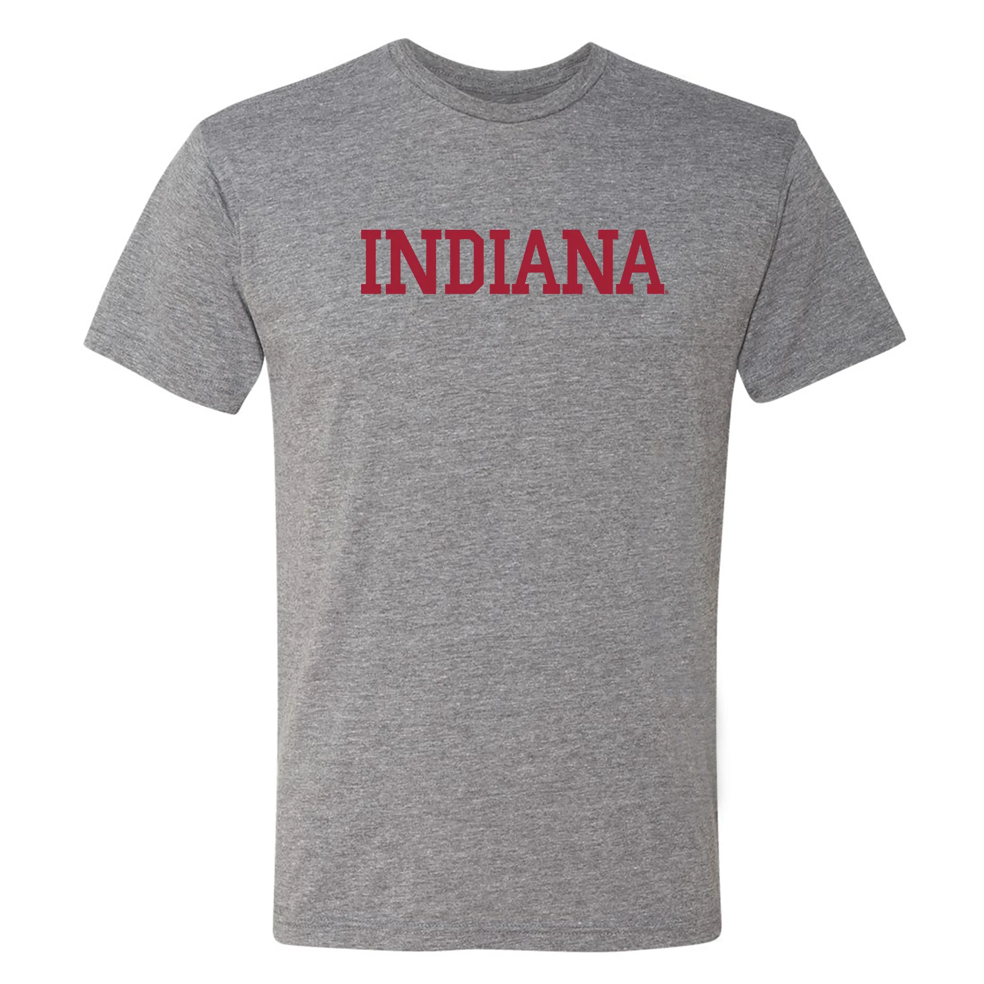 Indiana Basic Block NLA Triblend T-Shirt - Premium Heather