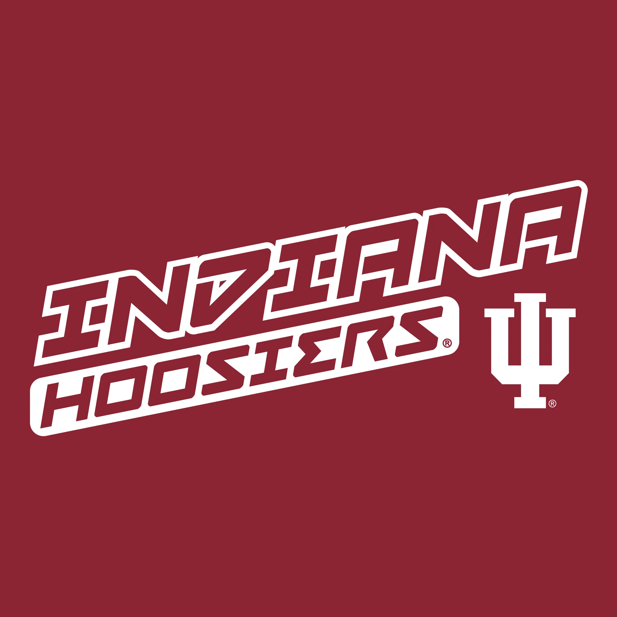 Indiana Warrior Slant T-Shirt - Cardinal - Image 2