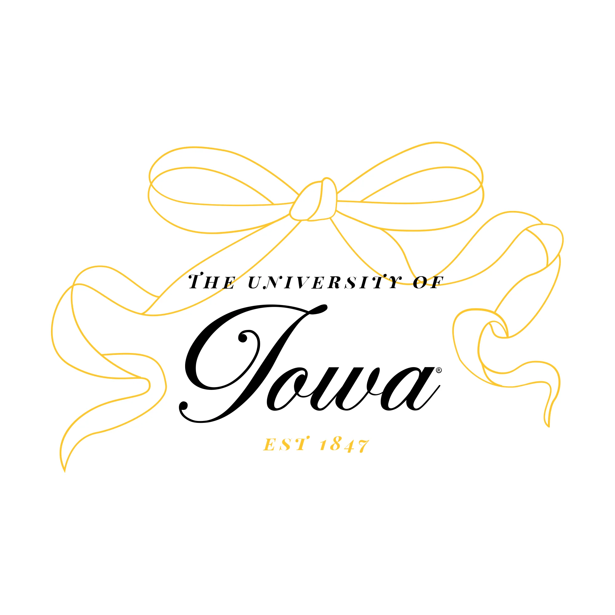 Iowa Delicate Bow Crewneck Sweatshirt - White - Image 2