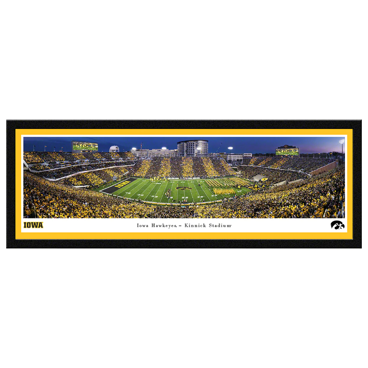 Blakeway Iowa Hawkeyes Football, Run Out Panorama - Image 2