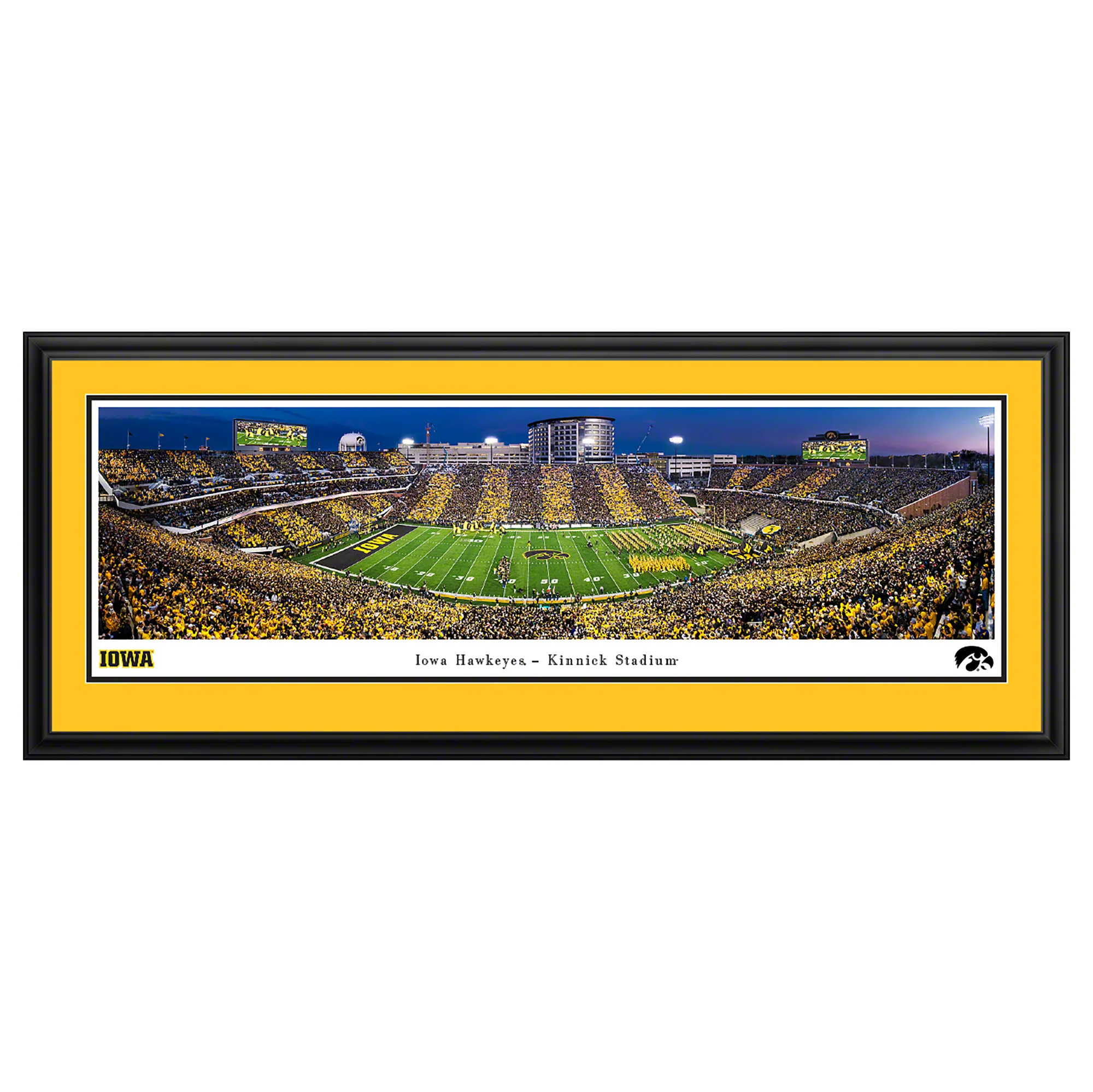 Blakeway Iowa Hawkeyes Football, Run Out Panorama - Image 3