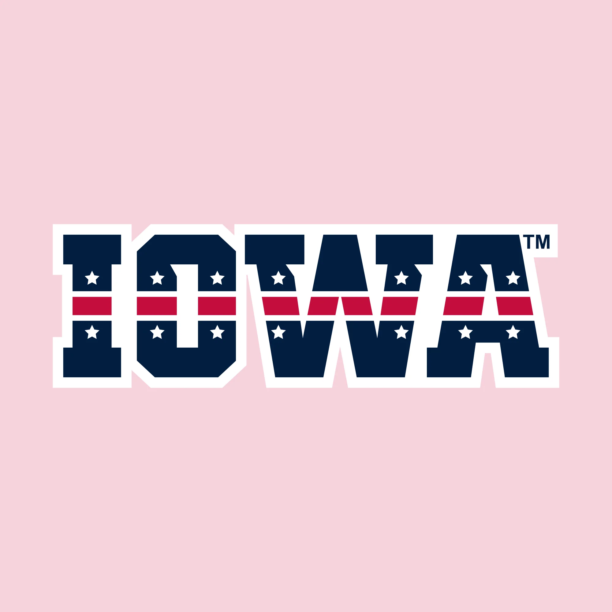 Iowa Hawkeyes Patriotic Wordmark T Shirt - Image 10