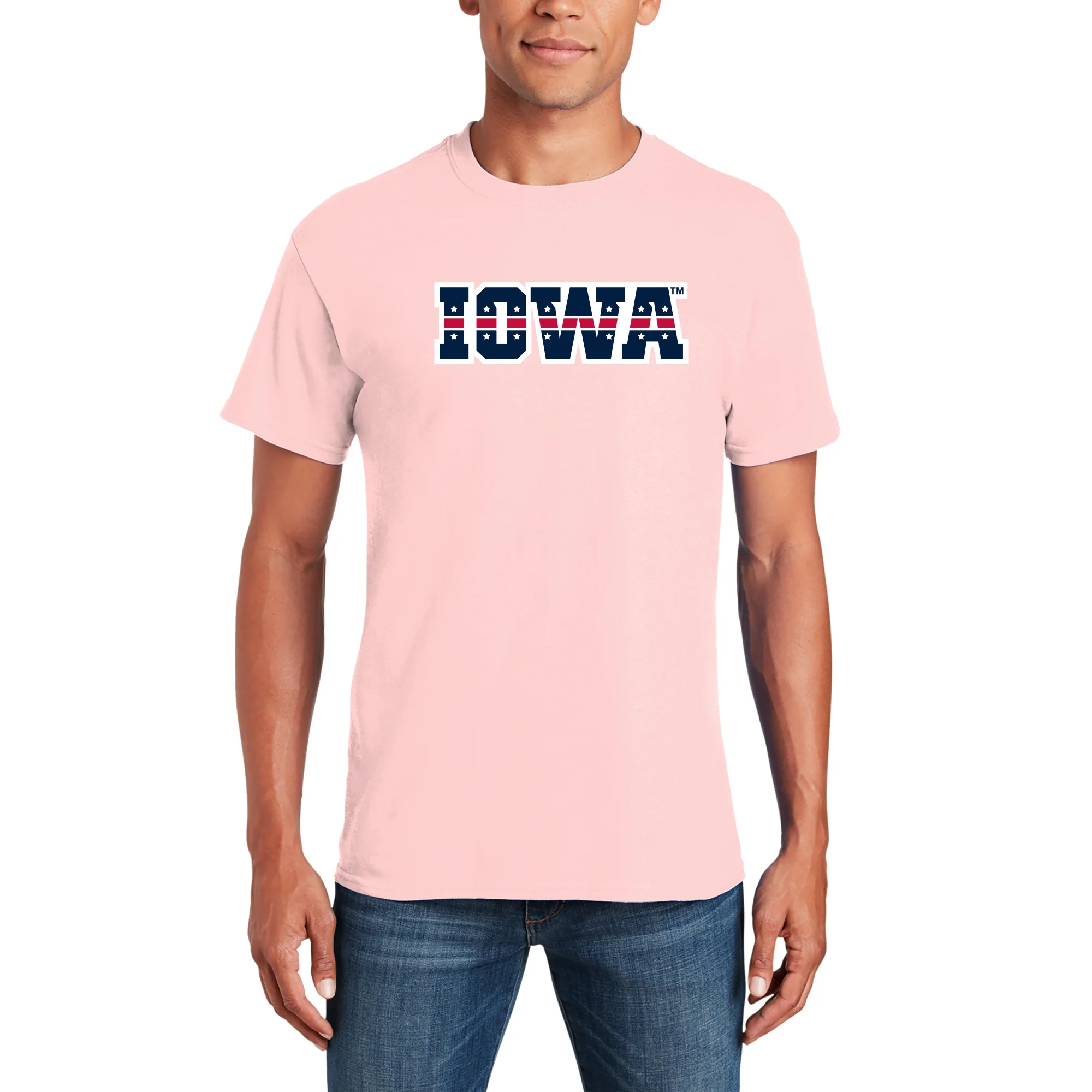 Iowa Hawkeyes Patriotic Wordmark T Shirt - Image 11