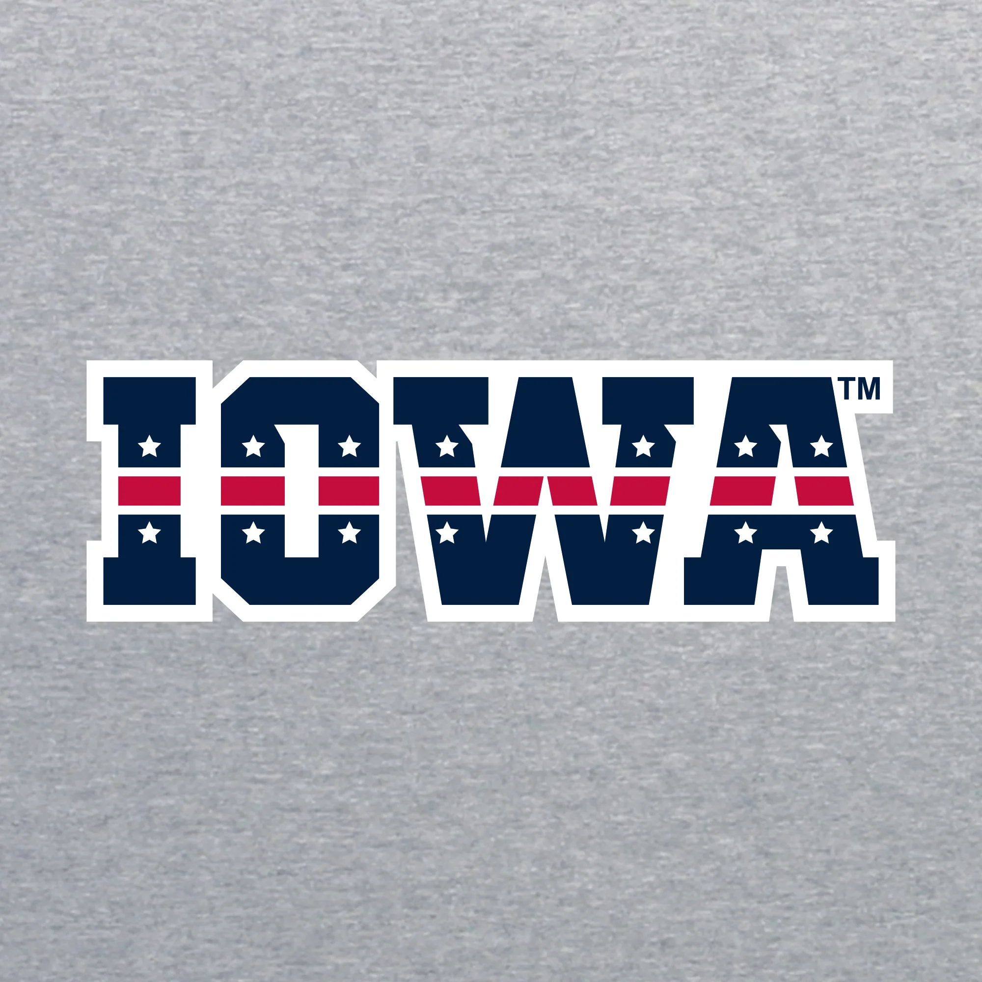 Iowa Hawkeyes Patriotic Wordmark T Shirt - Image 6