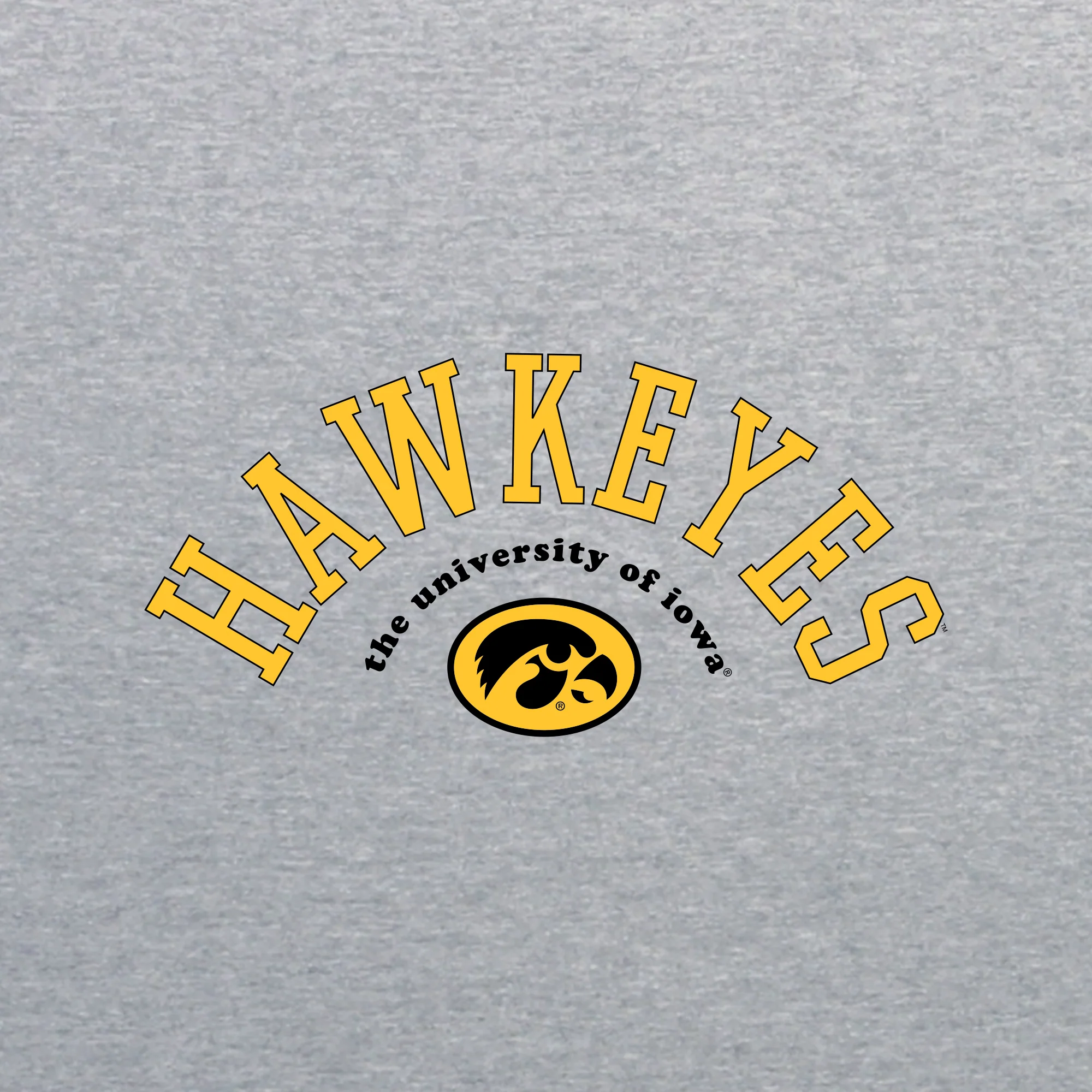 Iowa Old School Slam JA BTB Fleece Crewneck - Oxford - Image 2