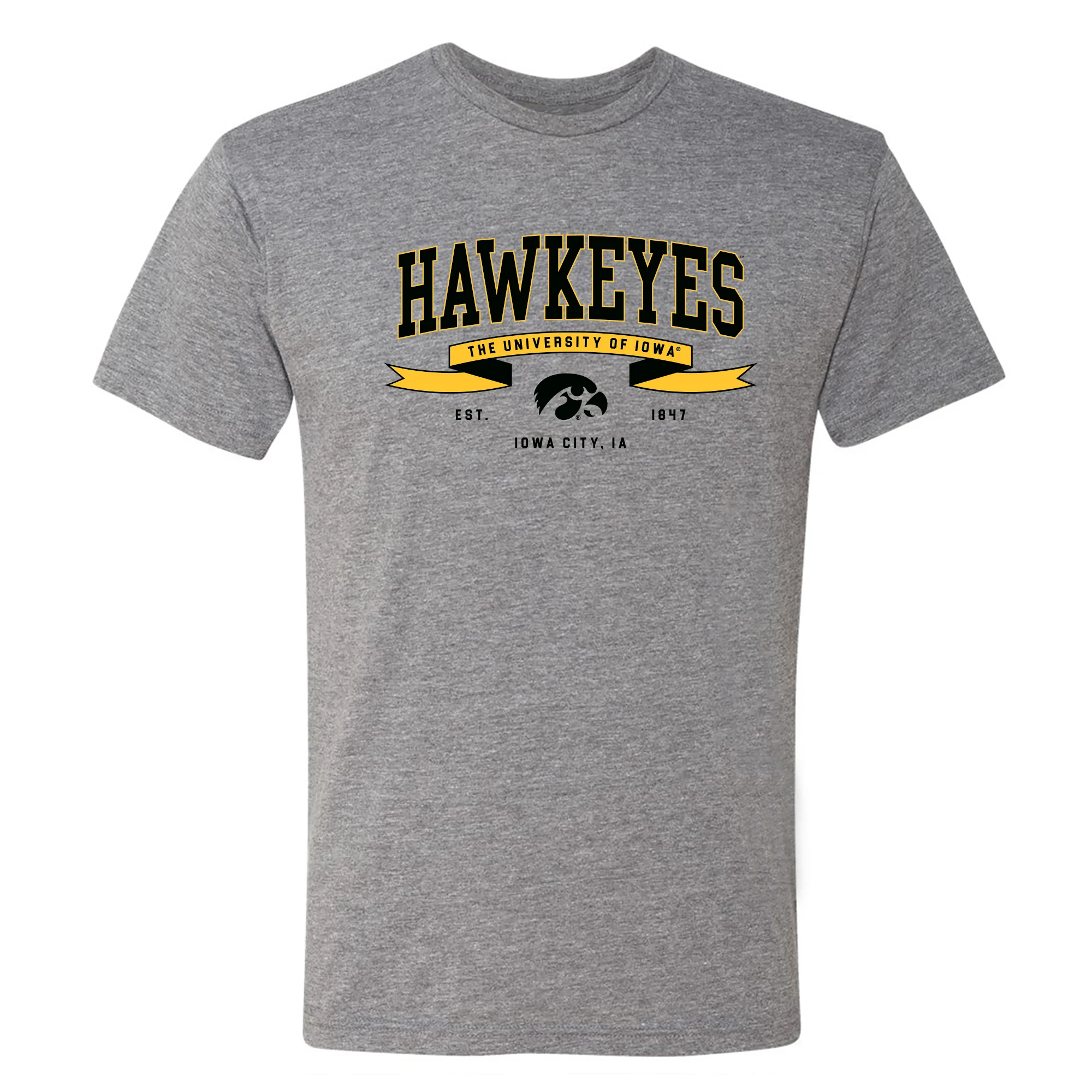 Iowa Ribbon Flight NLA Triblend T-Shirt - Premium Heather