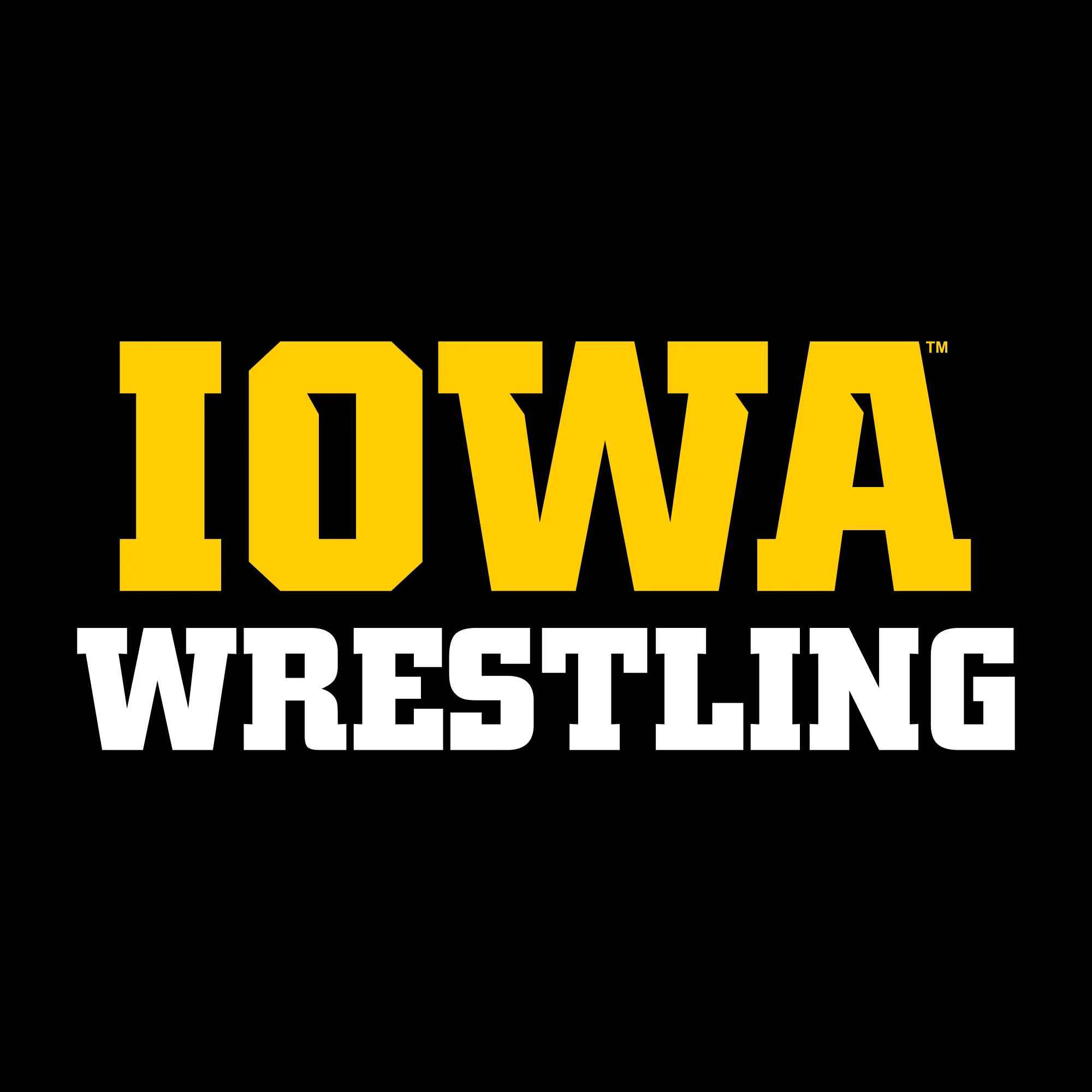 University of Iowa Hawkeyes Wrestling Herky Logo Left Chest Full Zip Hoodie - Black - Image 4