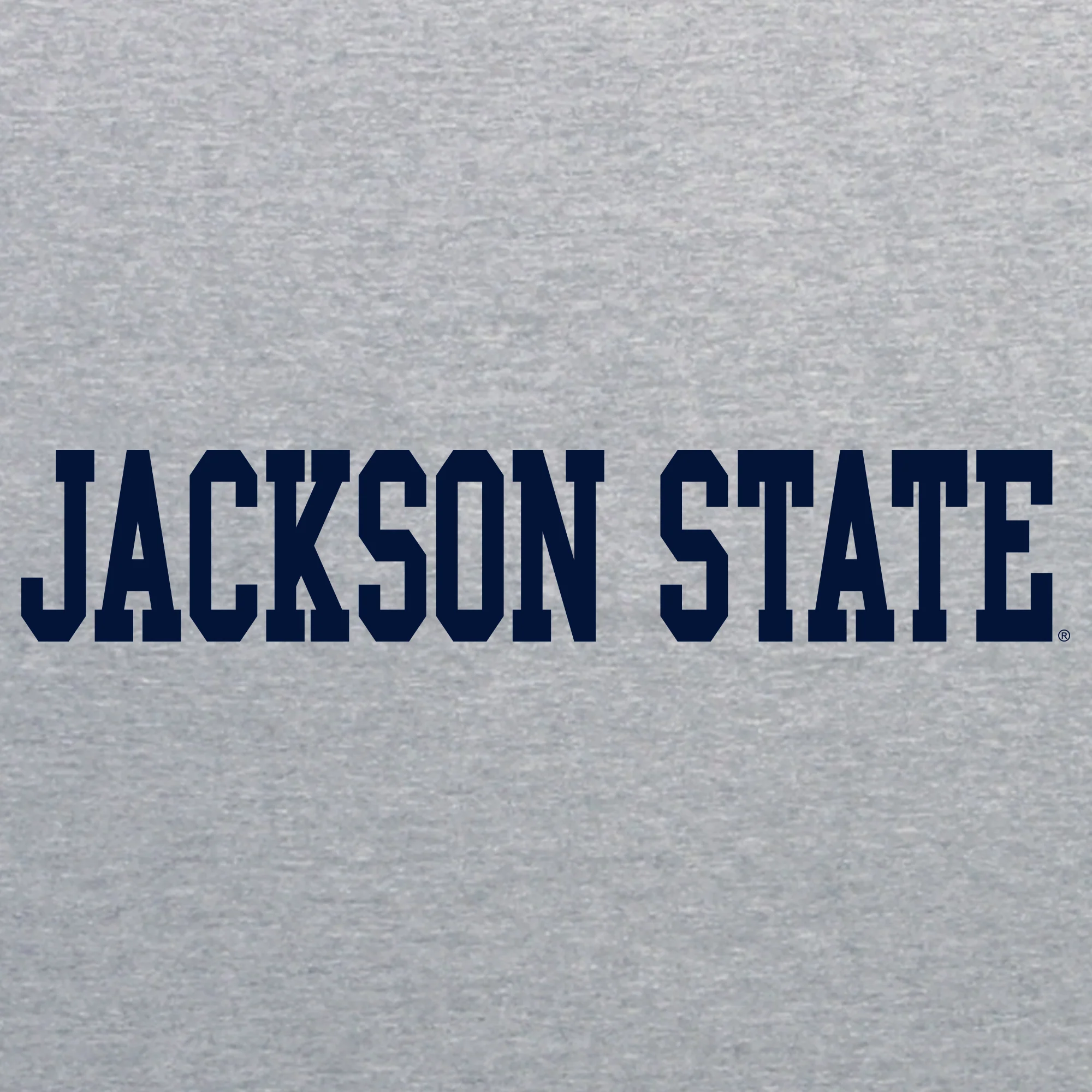 Jackson State Tigers Basic Block T Shirt - Sport Grey - Image 2