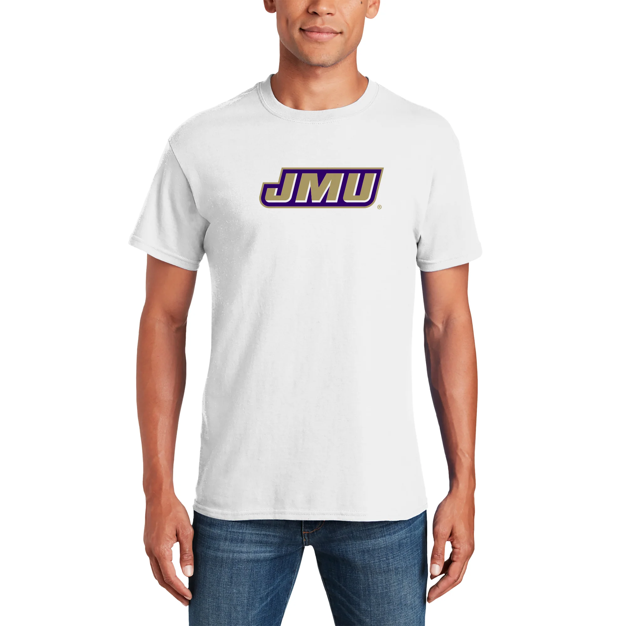 James Madison Primary Logo T-Shirt - White - Image 3