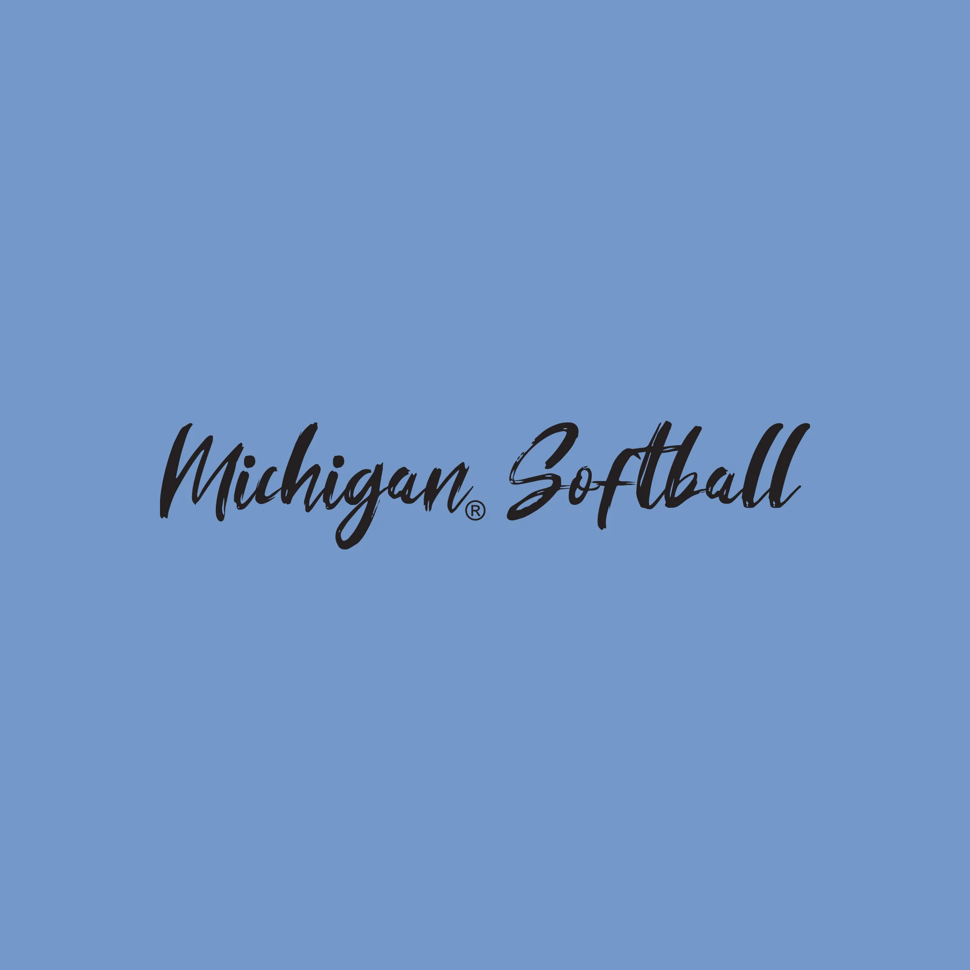 Jenissa Conway Michigan Softball Triad Hoodie - C Blue - Image 2