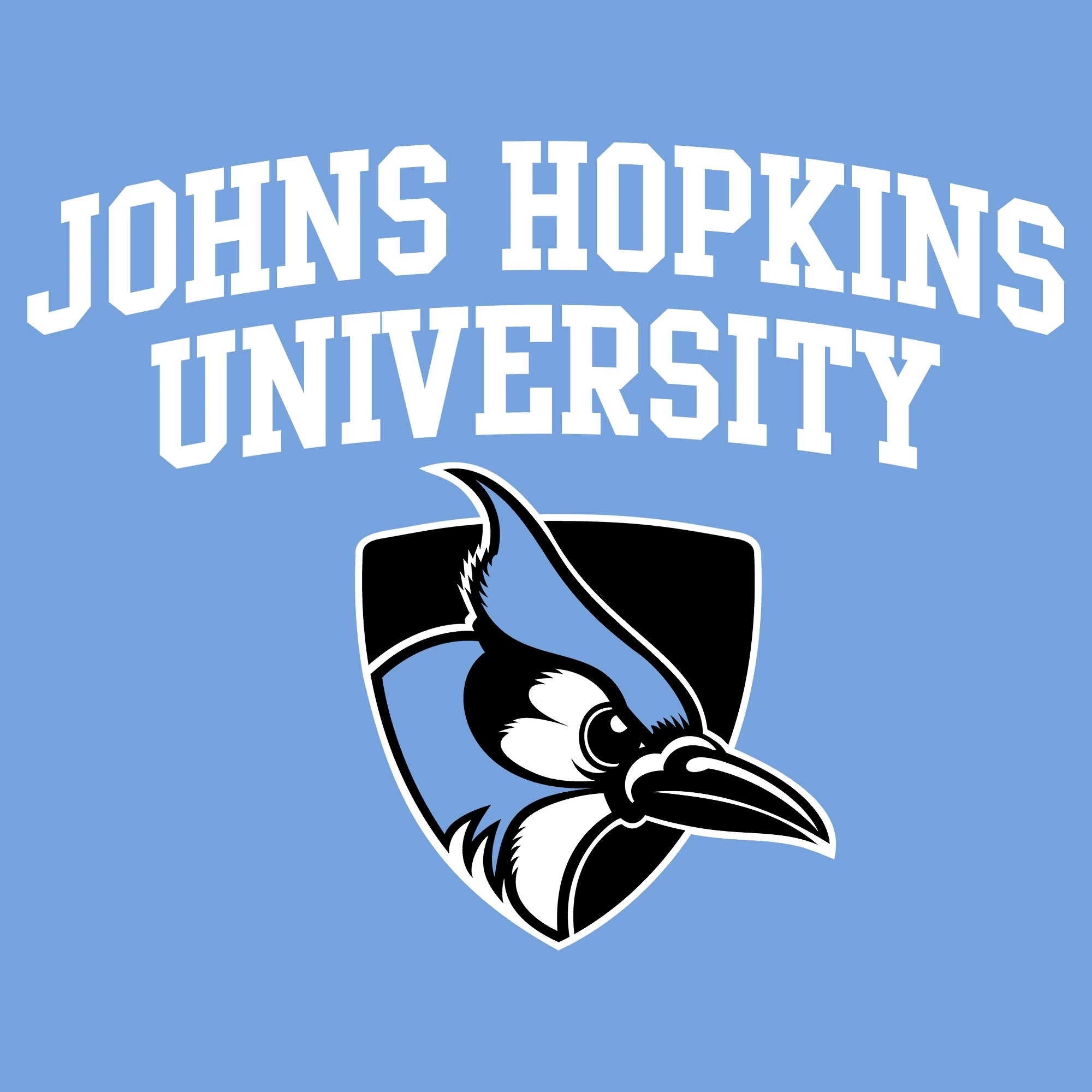 Johns Hopkins Blue Jays Arch Logo Youth T-Shirt - Image 3