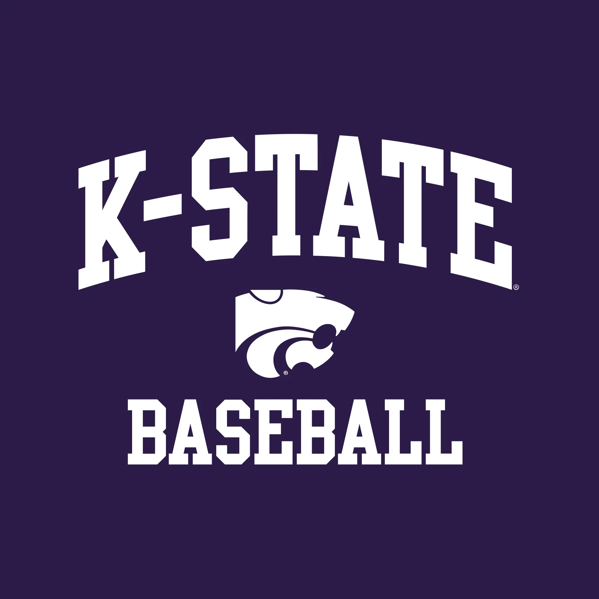 K-State Arch Logo Baseball Hoodie - Purple - Image 2