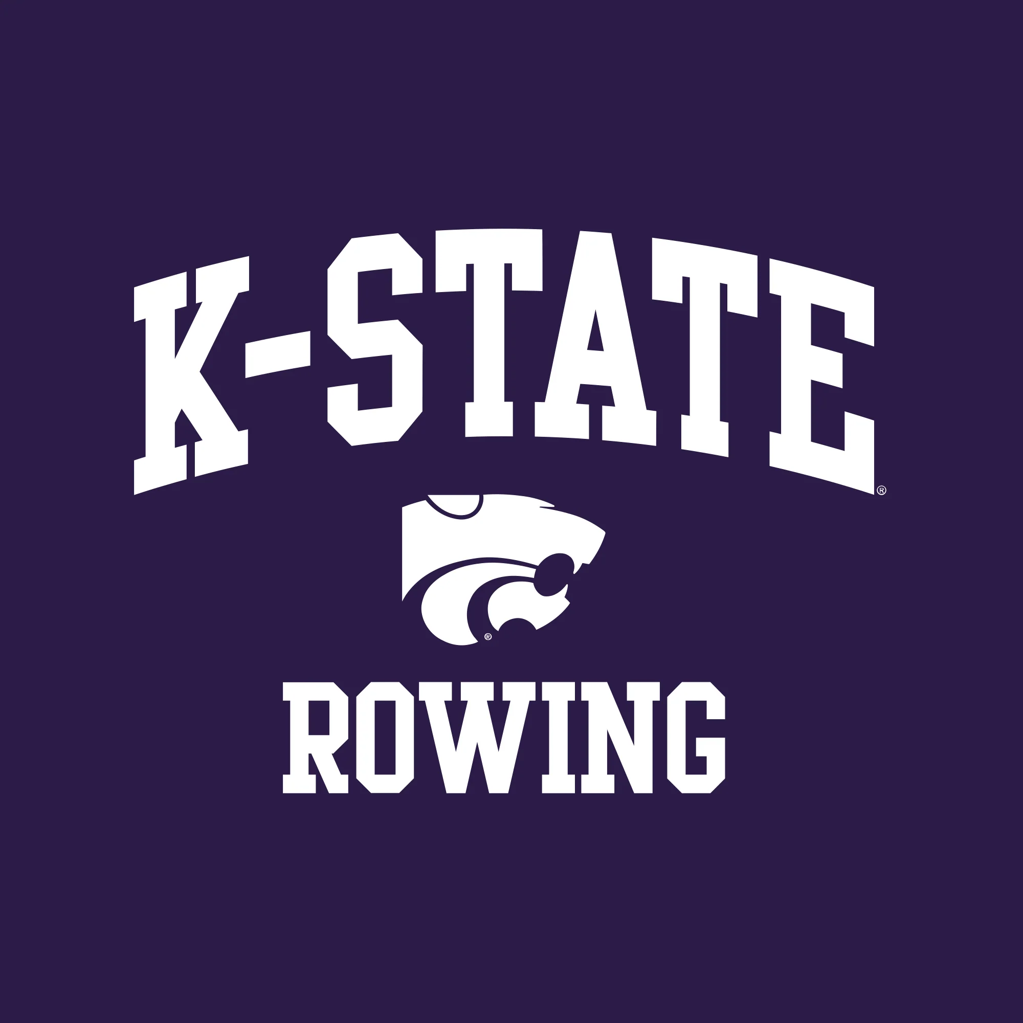 K-State Arch Logo Rowing Hoodie - Purple - Image 2