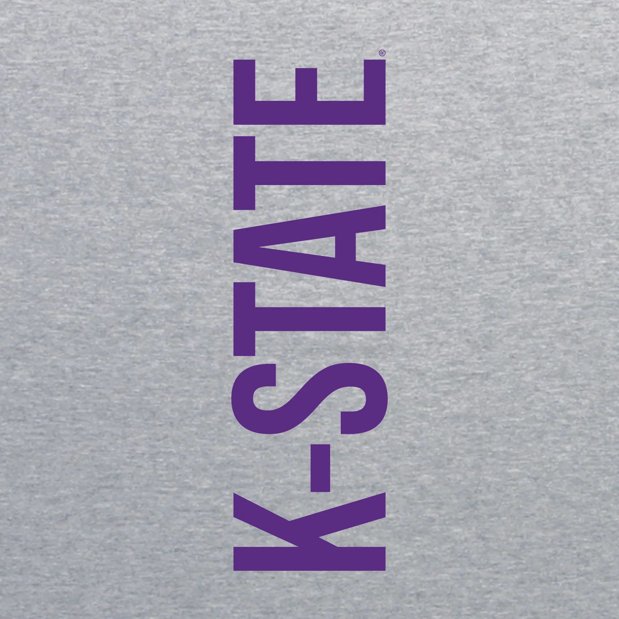 Kansas State Wildcats Super Block Sweatpants - Sport Grey - Image 2