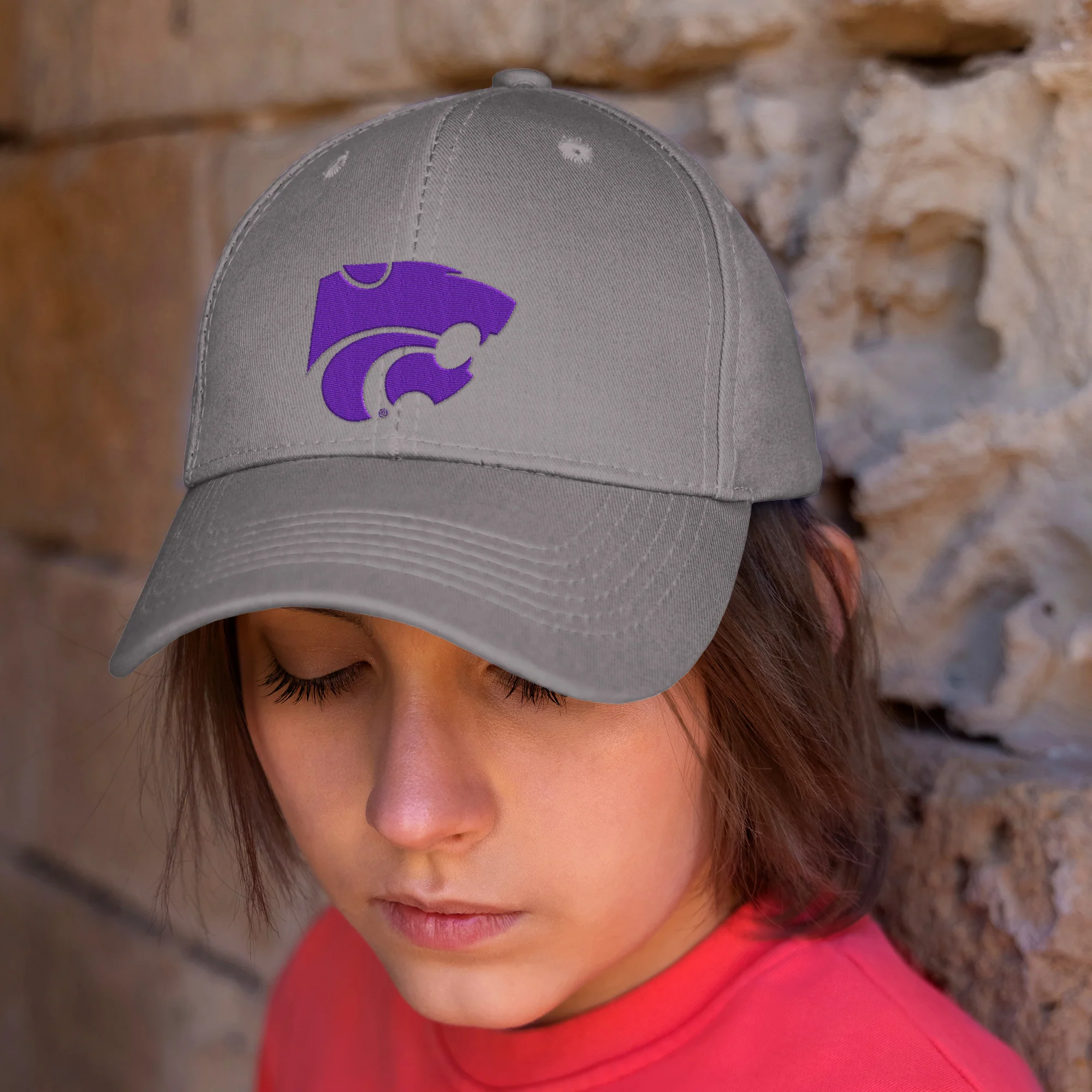 Kansas State Primary Logo Dad Hat - Image 6