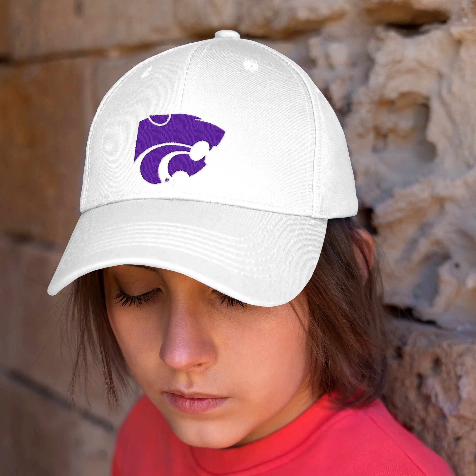 Kansas State Primary Logo Dad Hat - Image 9