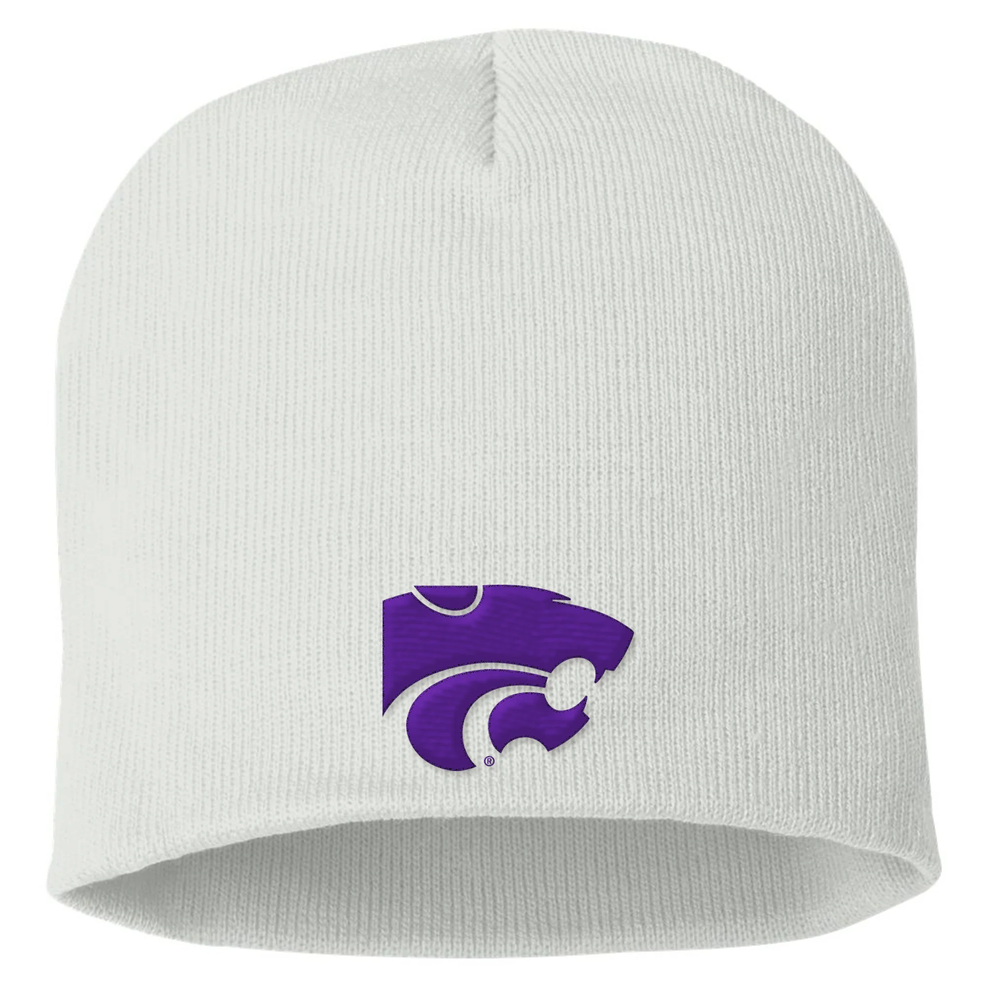 Kansas State Primary Logo Solid Knit Beanie - Image 2