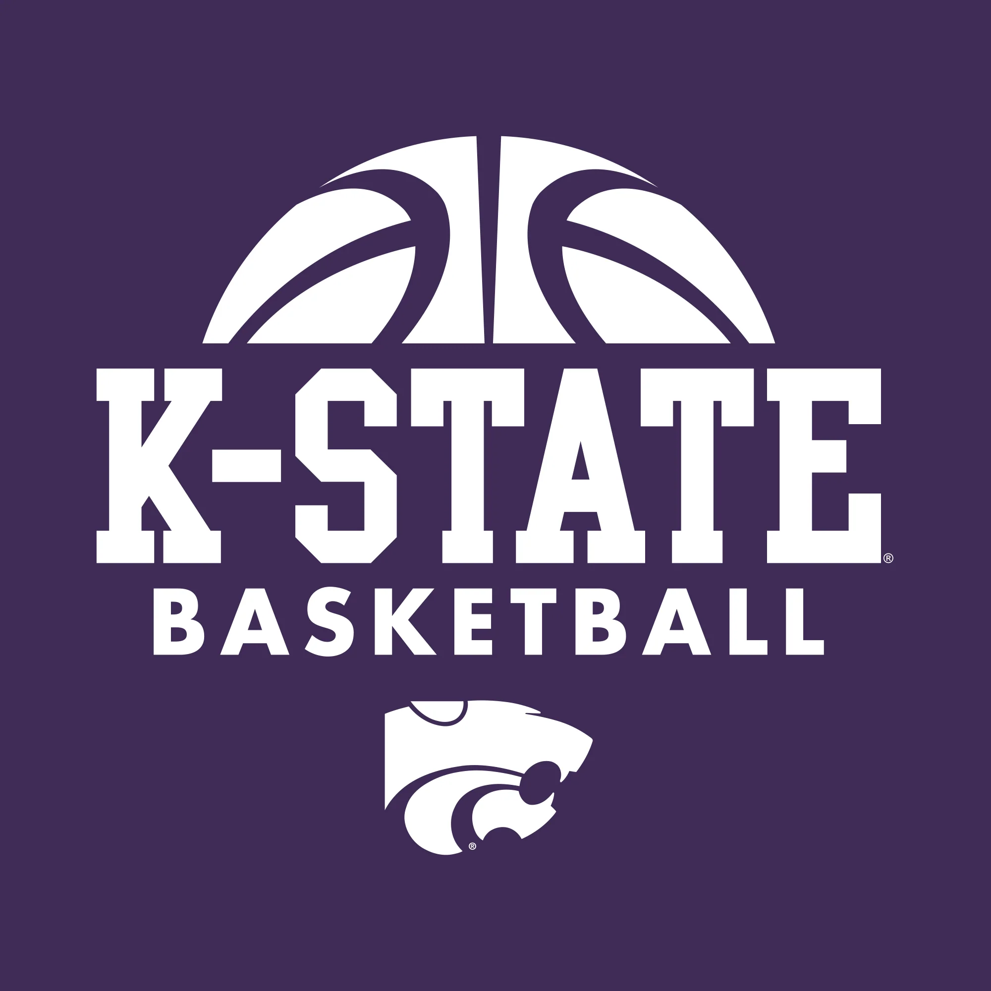 Kansas State Wildcats Basketball Hype T Shirt - Purple - Image 2