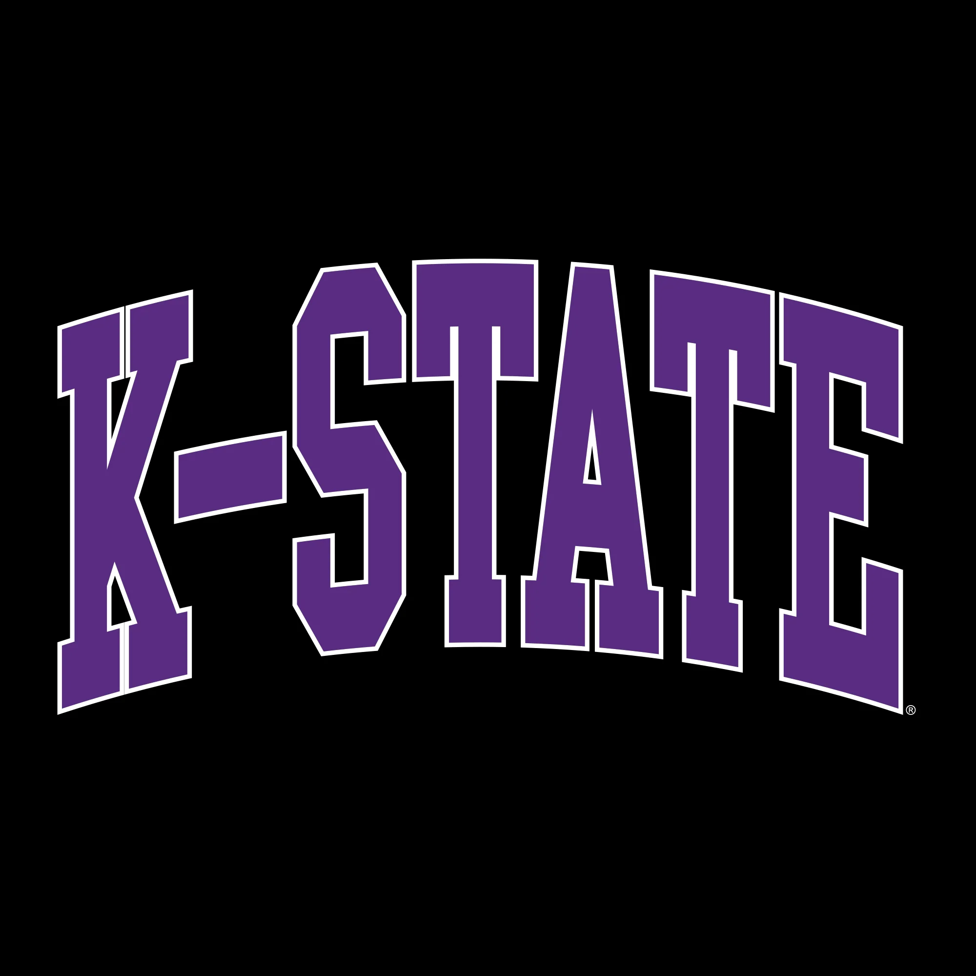 Kansas State Wildcats Mega Arch T-Shirt - Black - Image 2