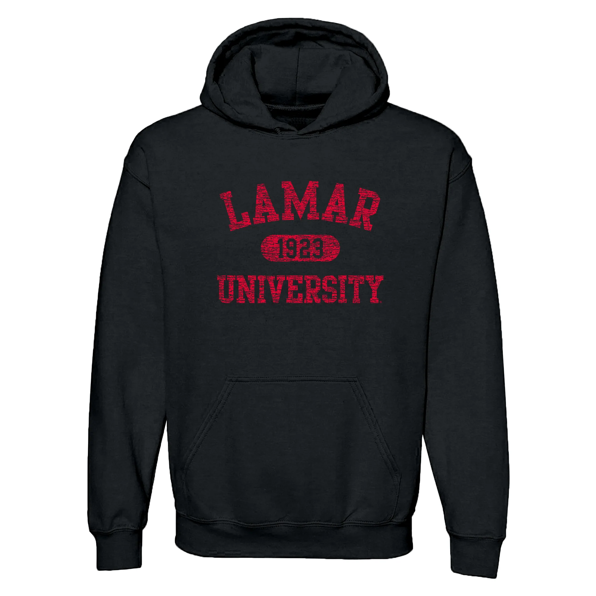 Lamar University Athletic Arch Hoodie - Black