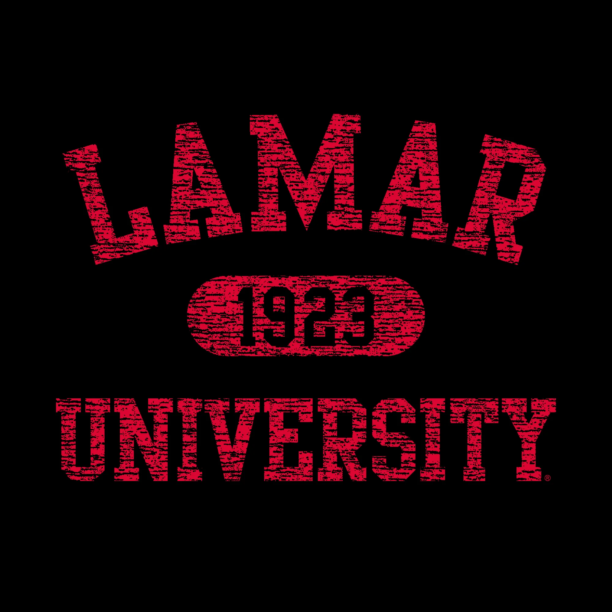 Lamar University Athletic Arch Hoodie - Black - Image 2