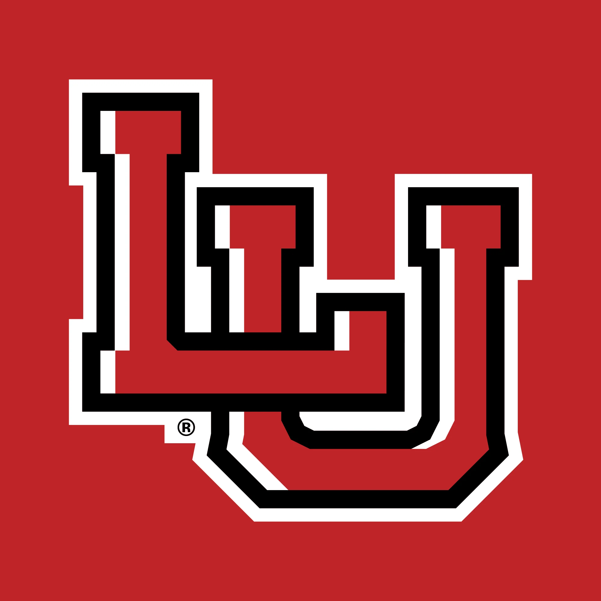 Lamar University Cardinals Primary Logo Short Sleeve Youth T Shirt - Red - Image 2
