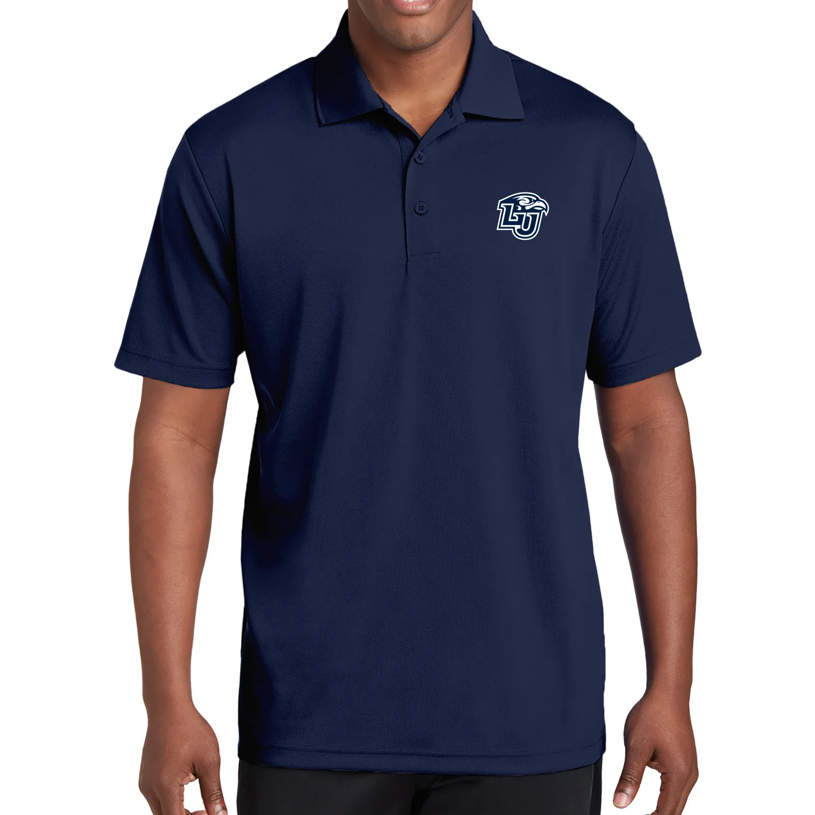 Liberty University Flames Primary Logo Polo - Navy - Image 4