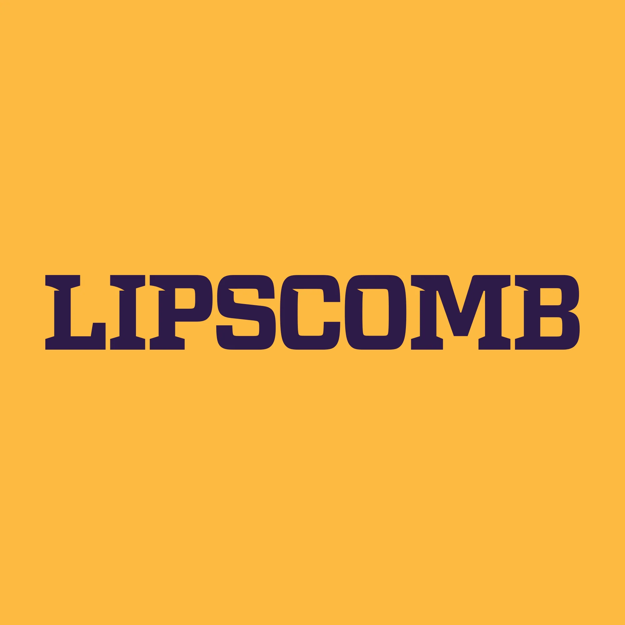 Lipscomb University Bisons Basic Block Long Sleeve T Shirt - Gold - Image 2
