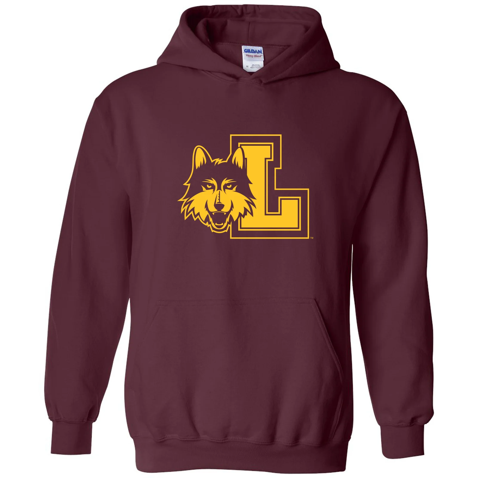 Loyola University Chicago Rambler Logo Hoodie - Maroon