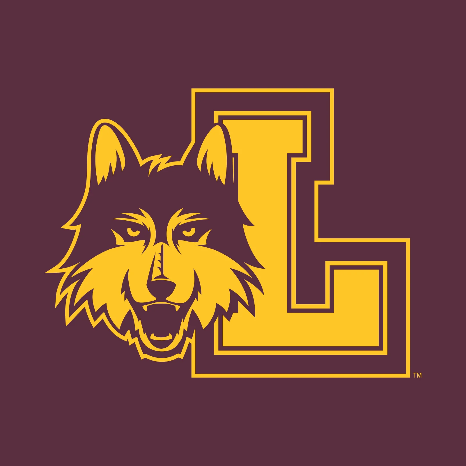 Loyola University Chicago Rambler Logo Long Sleeve T Shirt - Maroon - Image 2