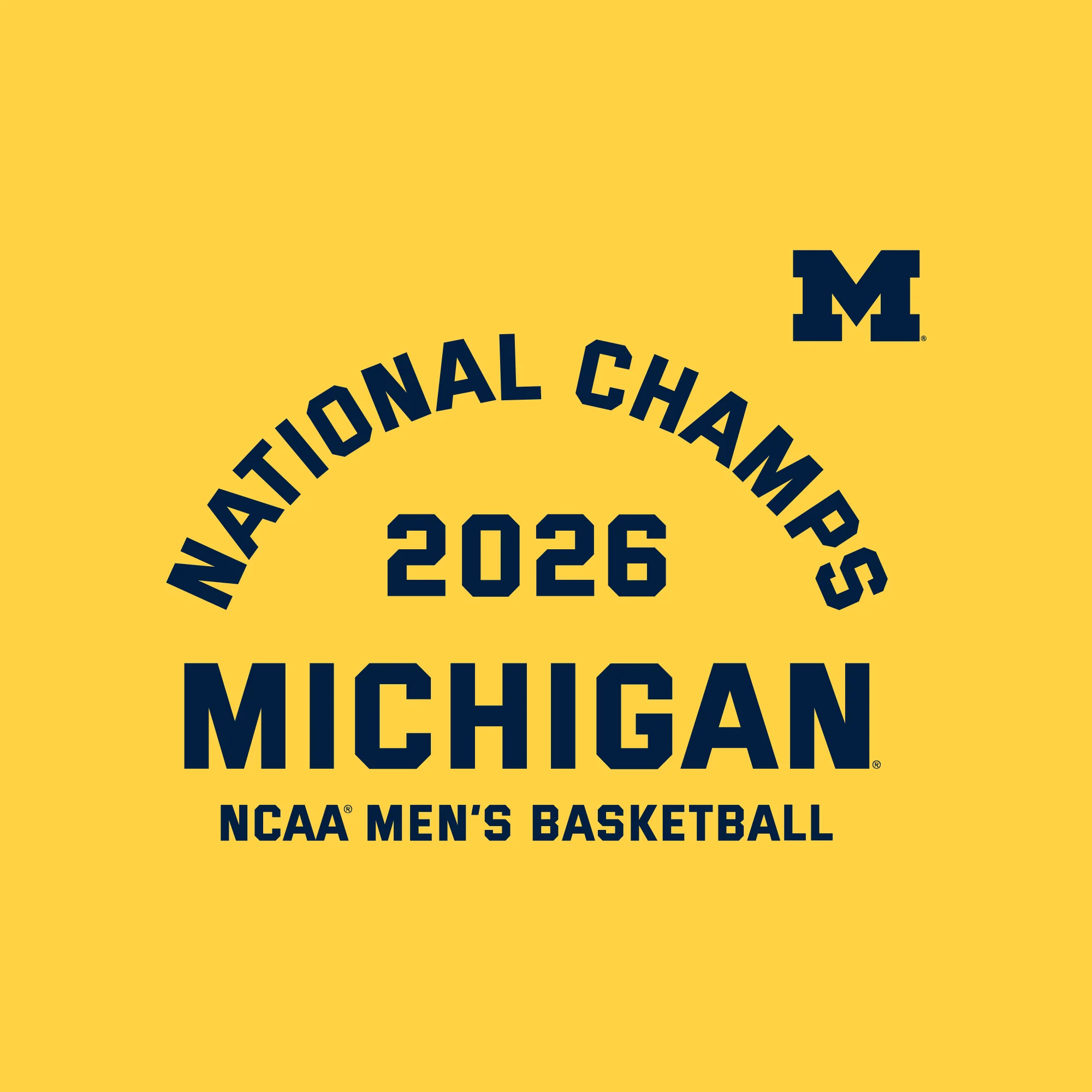 Michigan 2026 Basketball National Champions Blocker Hoodie - Image 3